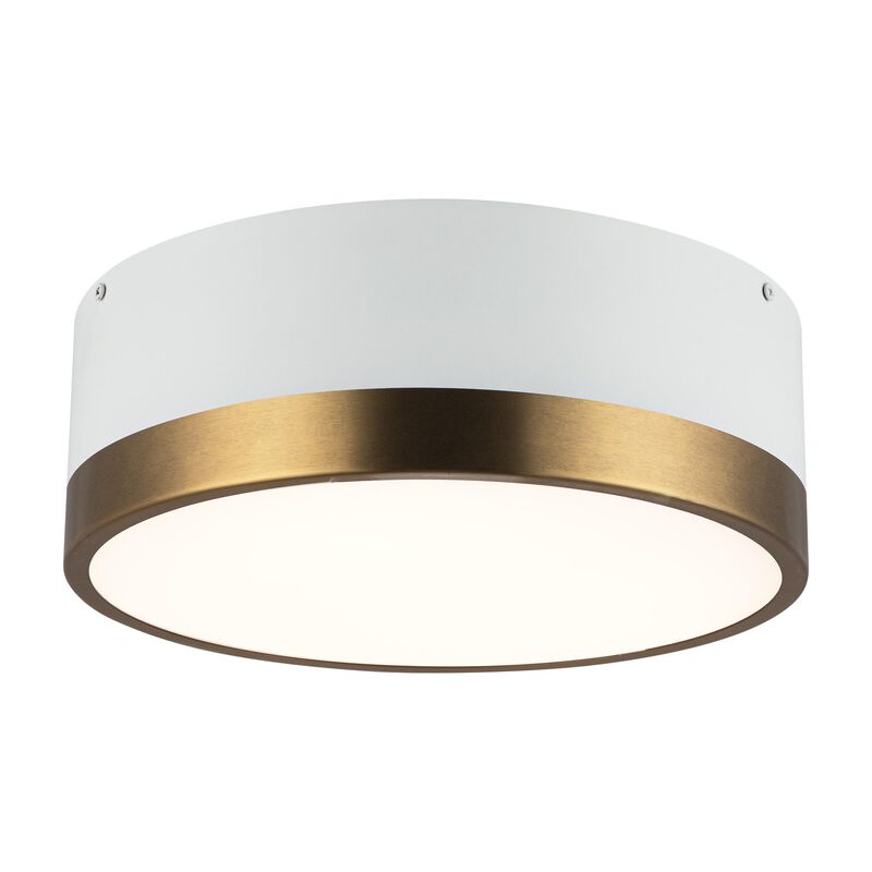 Brisbane 12 Inch 2 Light Flush Mount by Alora Mood