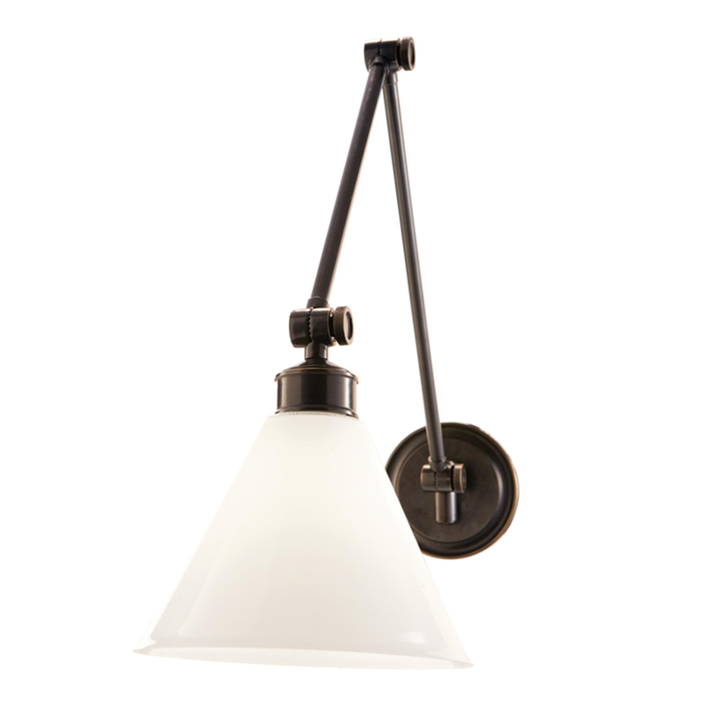 Exeter 34 Inch Wall Swing Lamp by Hudson Valley Lighting