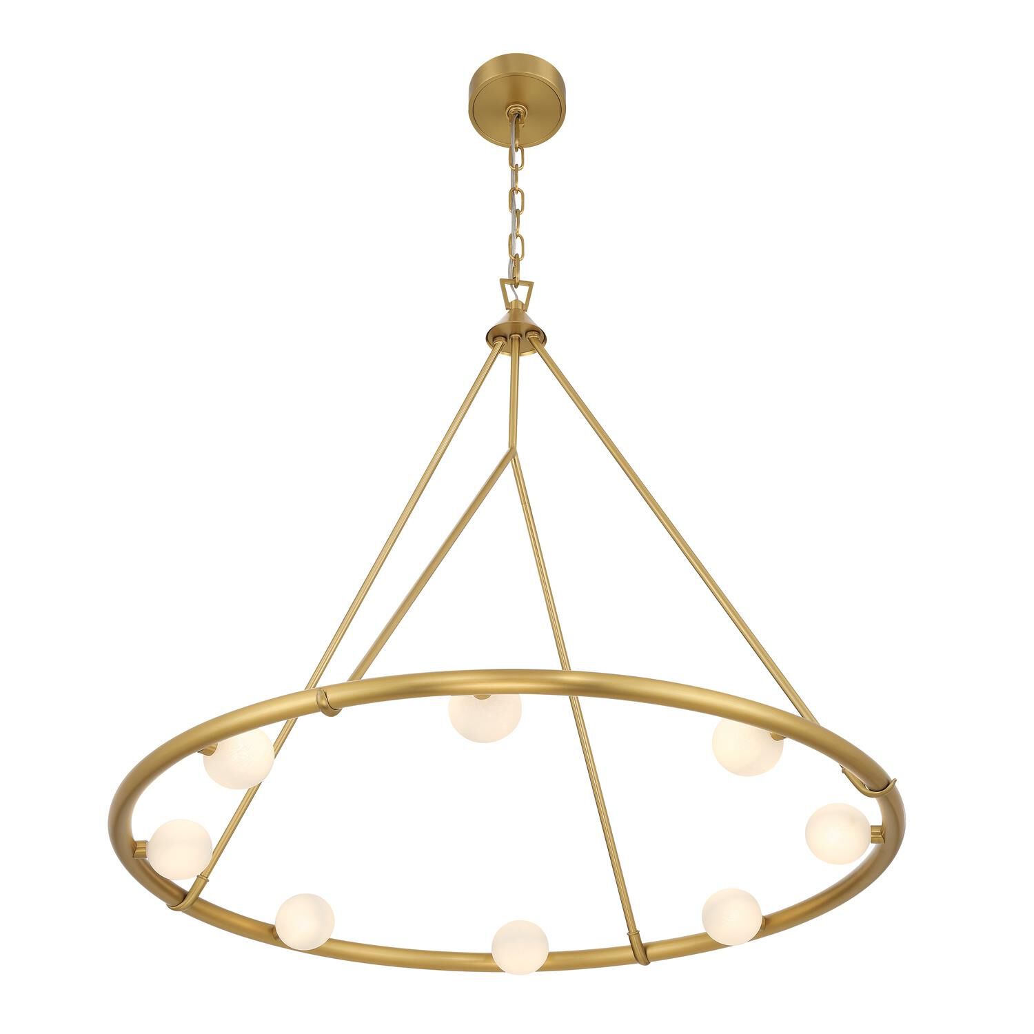 Terrell 30 Inch Chandelier by Crystorama
