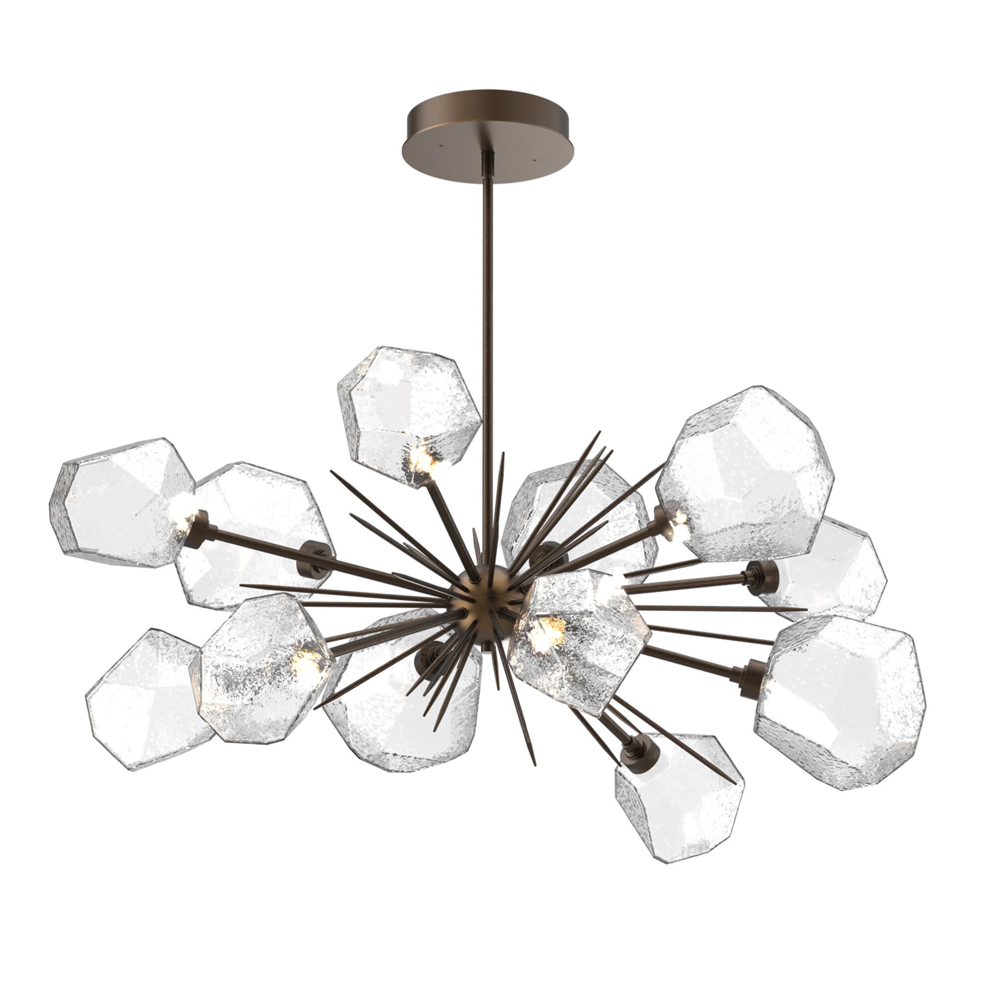 Gem 48 Inch 12 Light LED Linear Suspension Light by Hammerton Studio