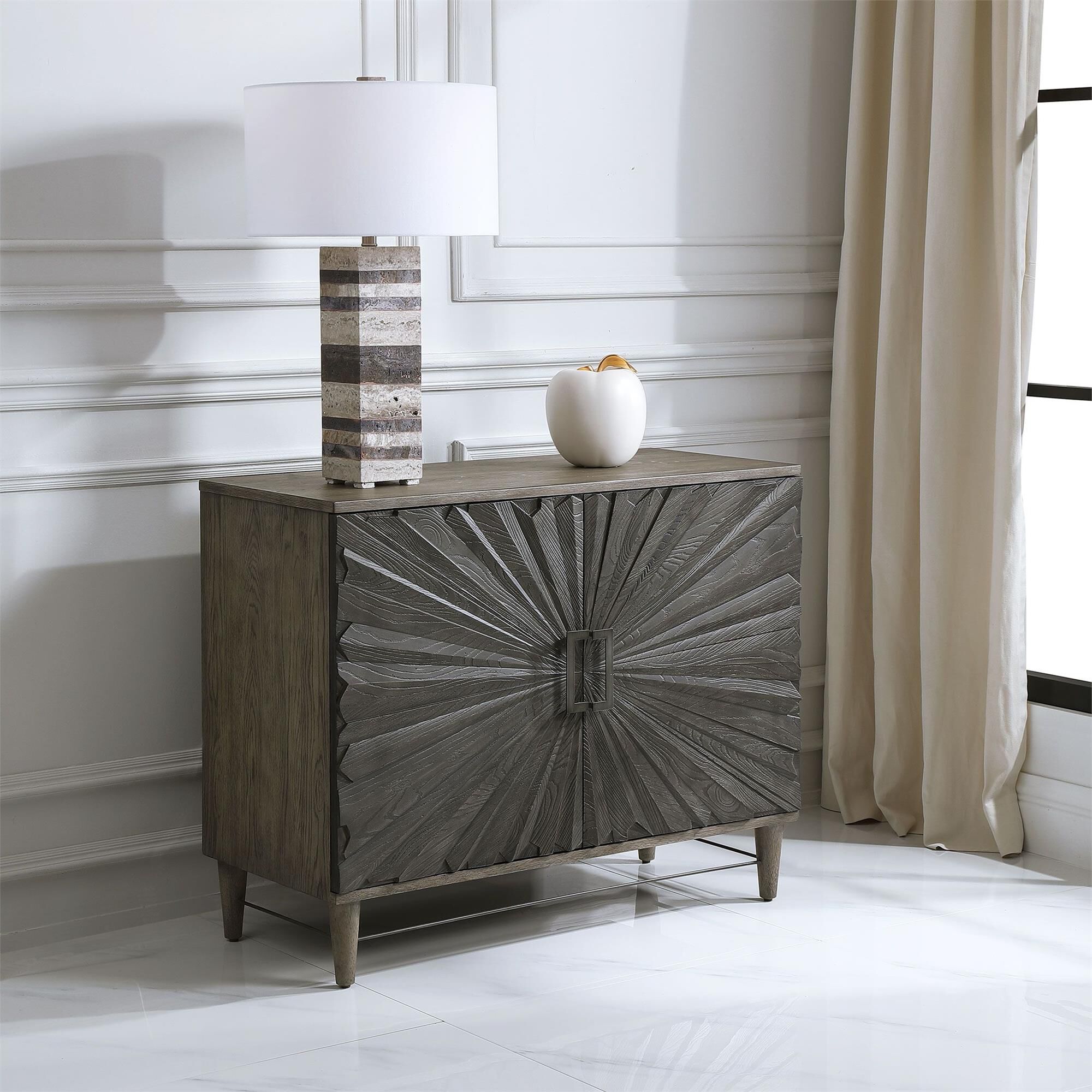 Shield Storage Cabinet by Uttermost