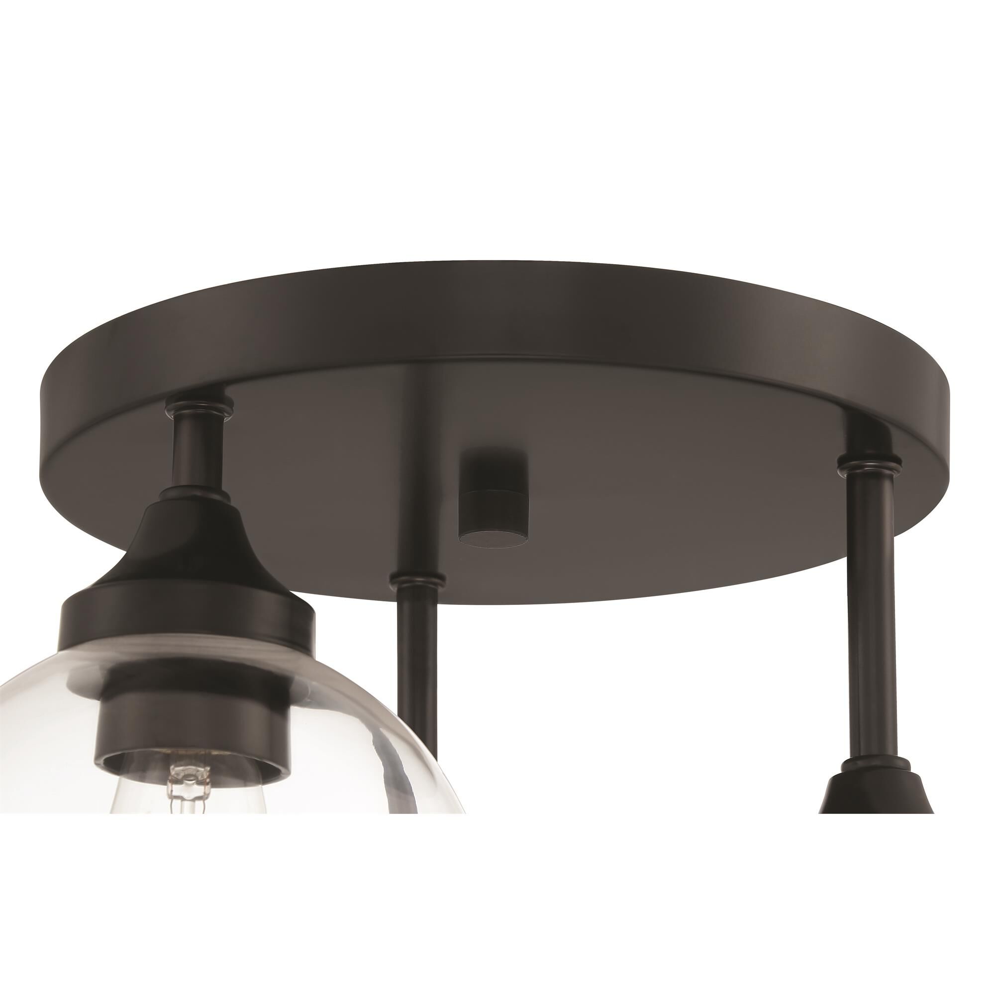 Glenda 14 Inch Semi Flush Mount,
