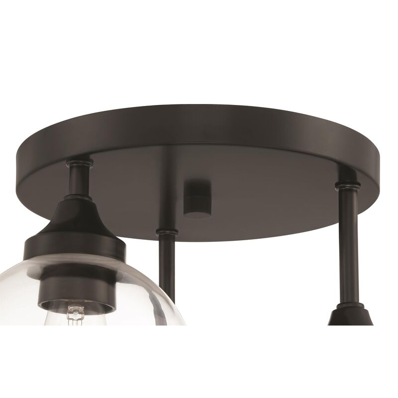 Glenda 14 Inch Semi Flush Mount by Craftmade