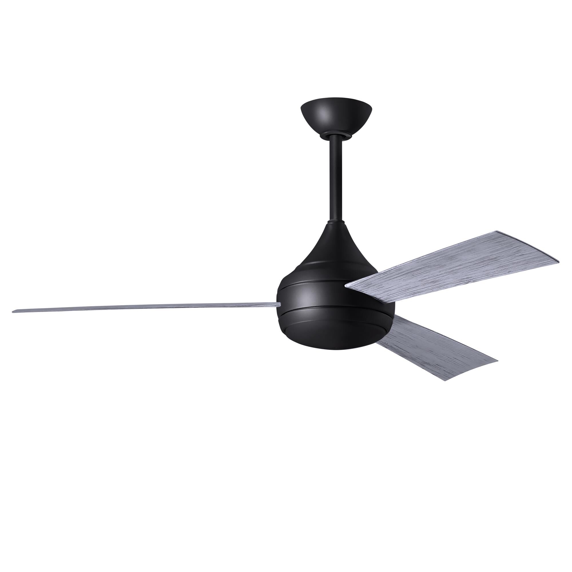 Donaire Outdoor Coastal Wet Rated 52 Inch Ceiling Fan with Light Kit by Matthews Fan Company