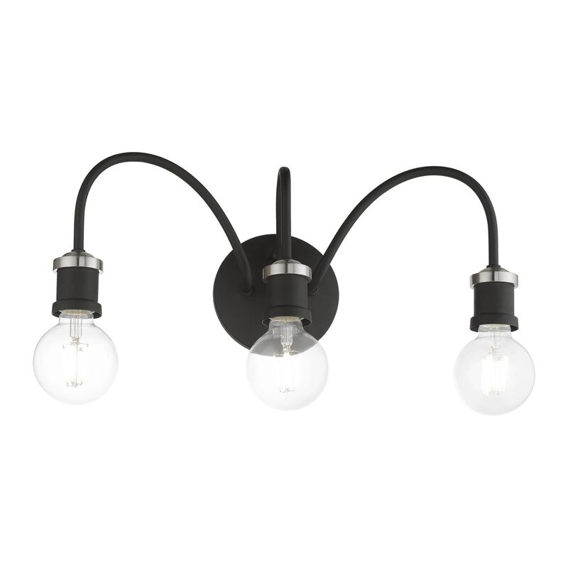 Lansdale 19 Inch 3 Light Bath Vanity Light by Livex Lighting