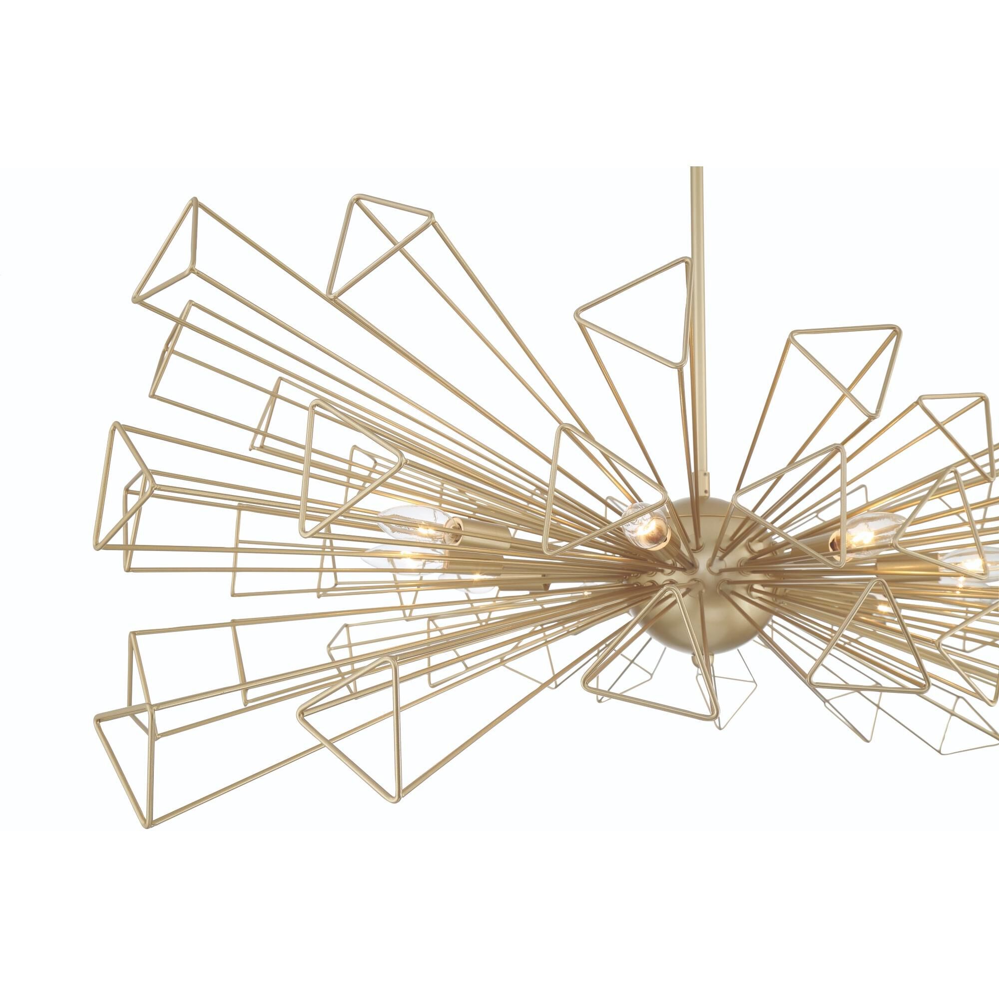 Dendelio Medium Linear Chandelier,