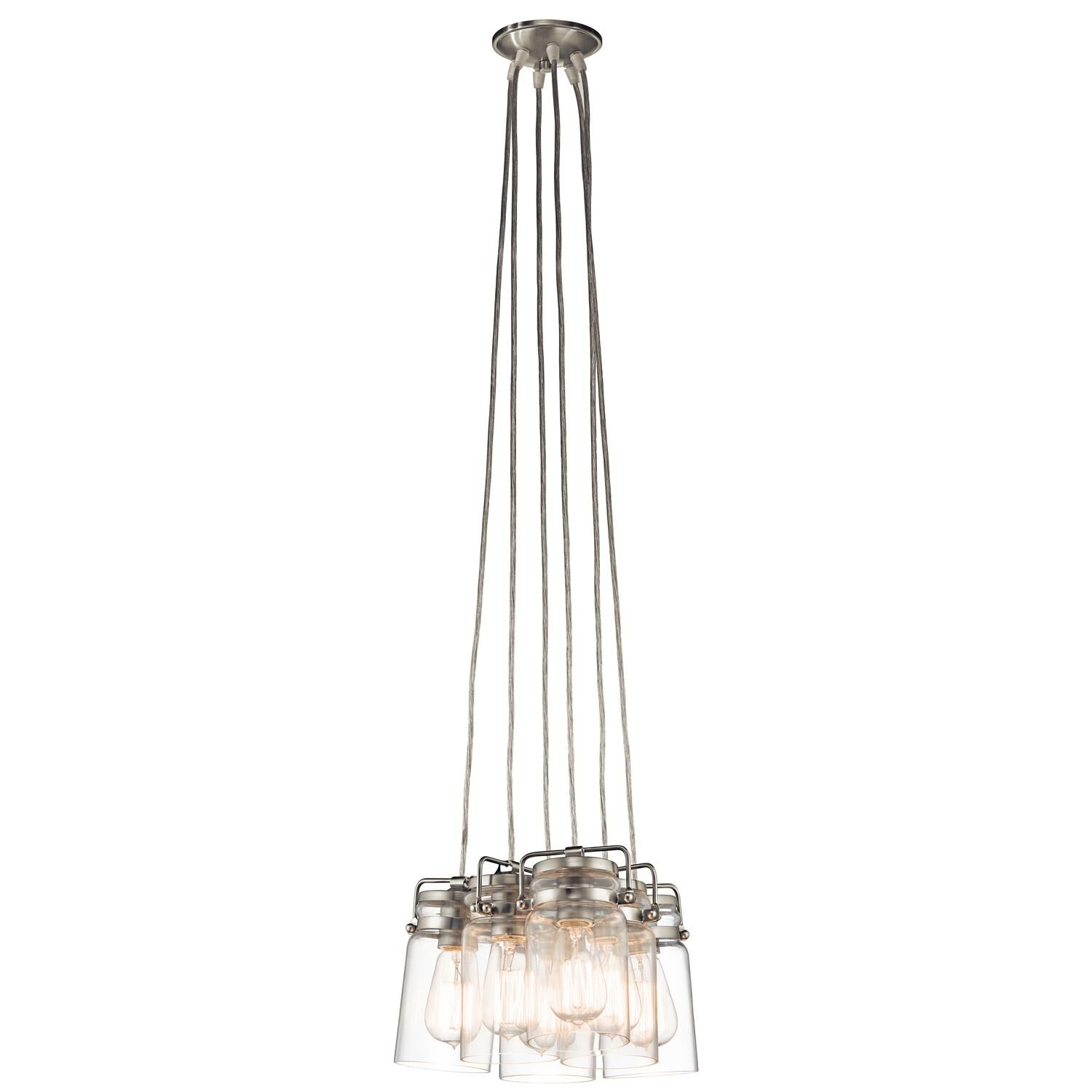 Brinley 12 Inch 6 Light Mini Chandelier by Kichler Lighting
