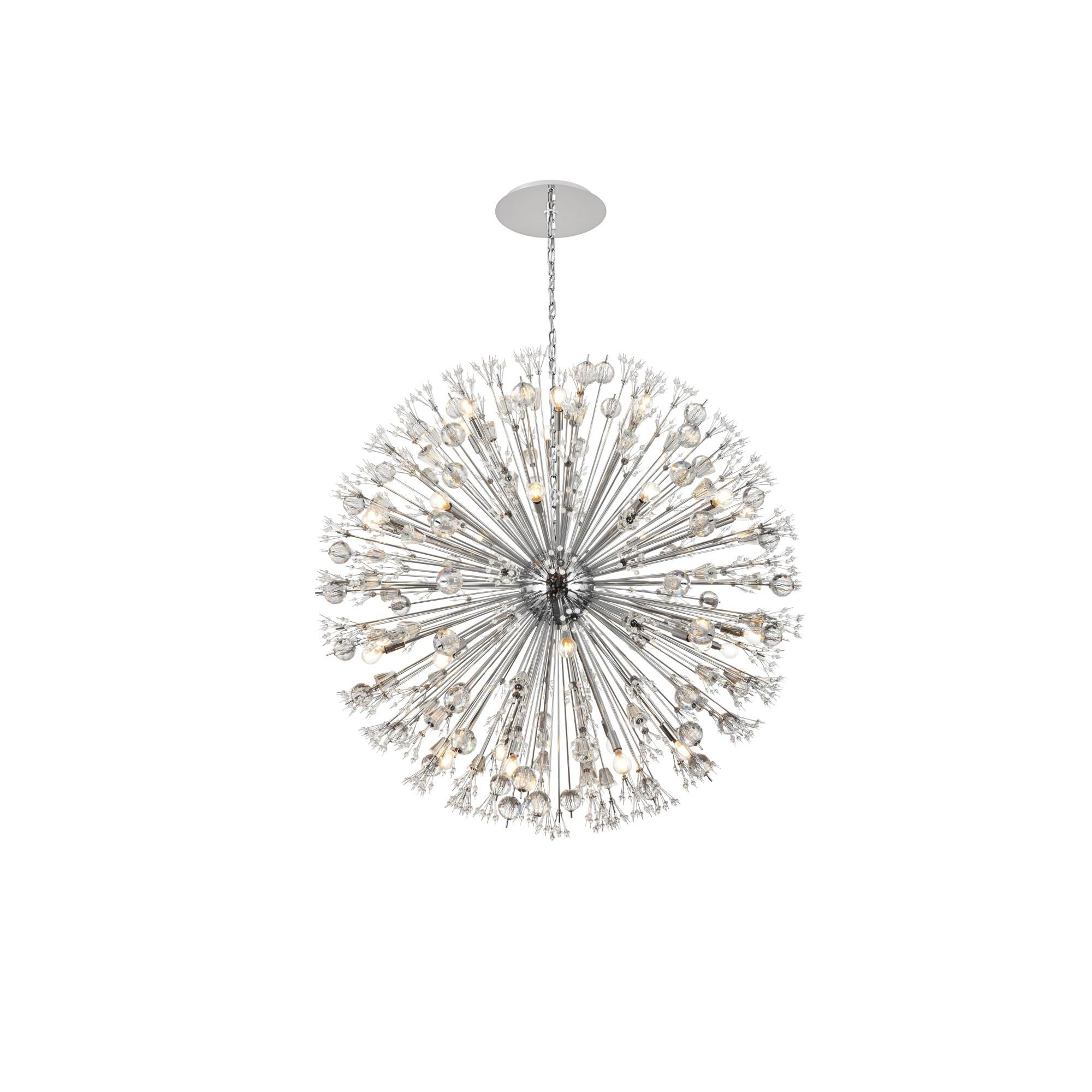 Vera 50 Inch Large Pendant by Elegant Lighting