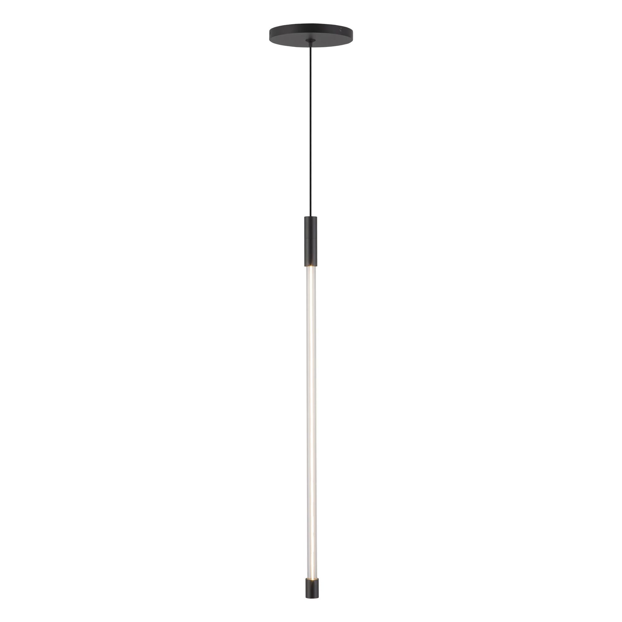 Shown in Black finish and Clear glass