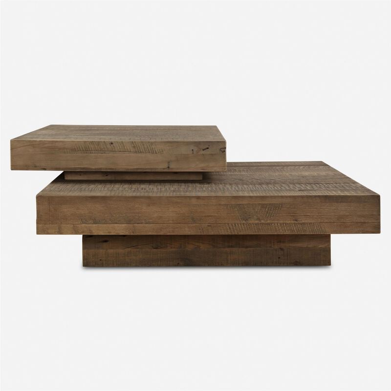 Matthew Williams Rustic Planes 57 Inch Coffee Table by Uttermost