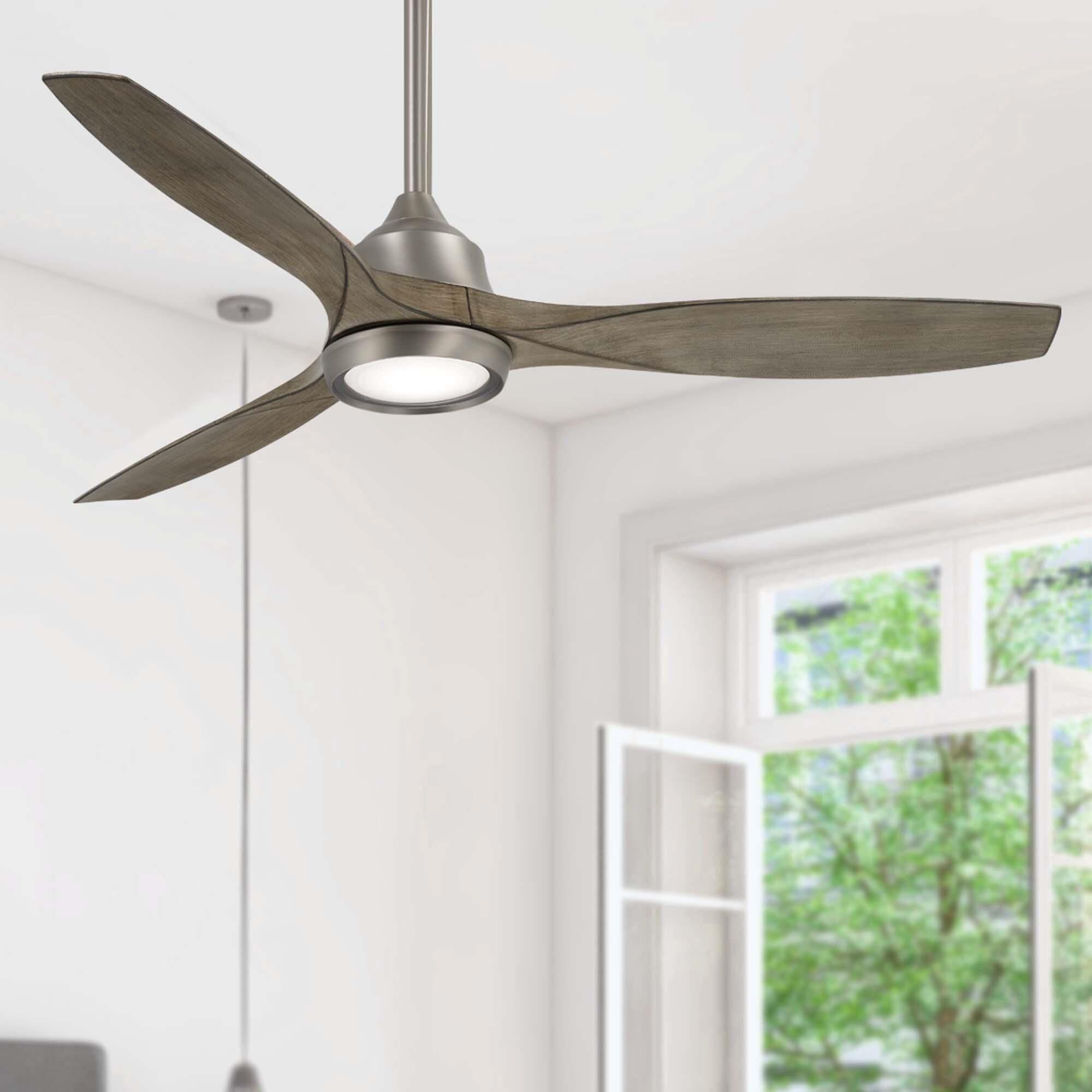 Skyhawk 60 Inch Ceiling Fan with Light Kit,