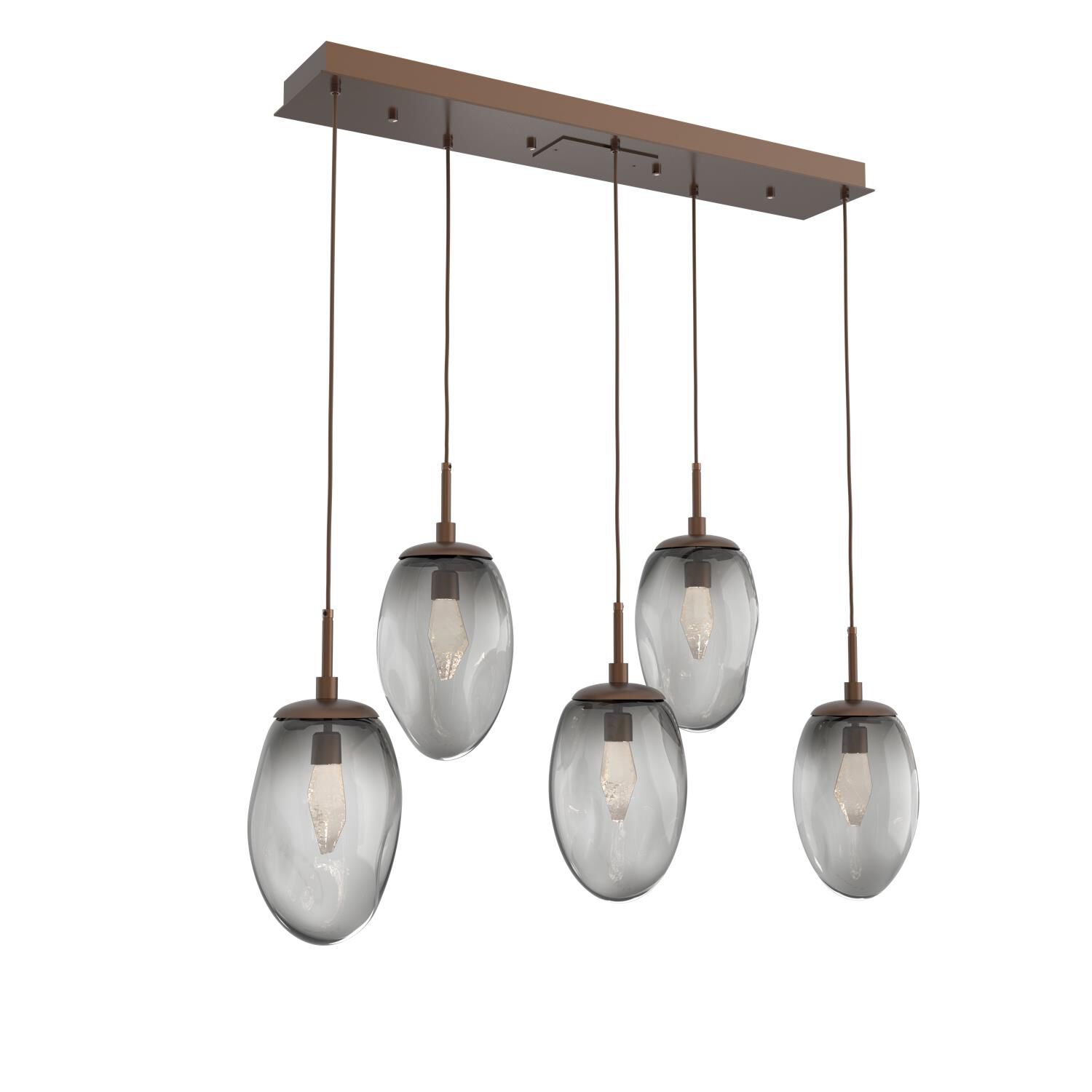 Meteo 42 Inch 5 Light LED Multi Light Pendant by Hammerton Studio
