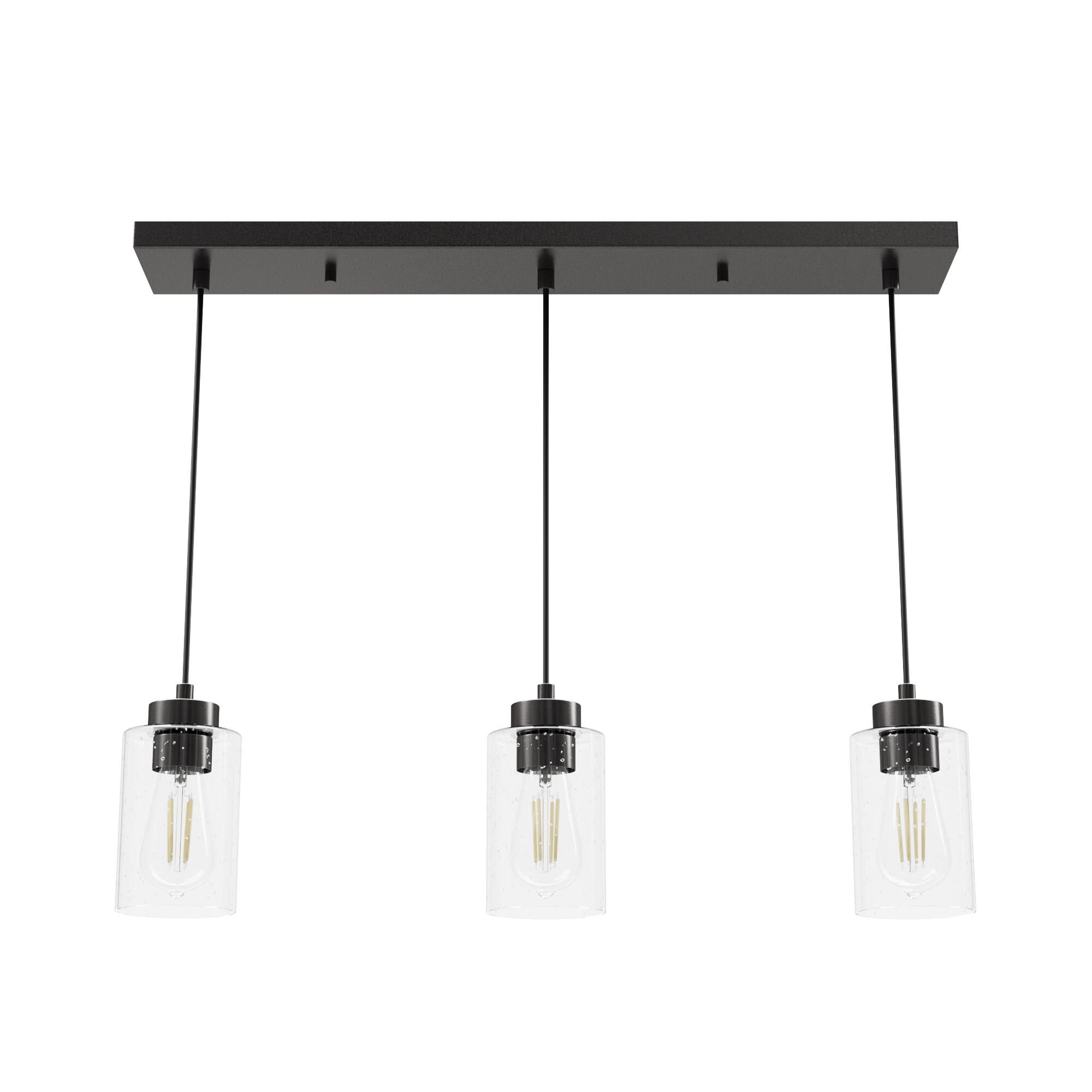 Hartland 26 Inch 3 Light Linear Suspension Light by Hunter Fan