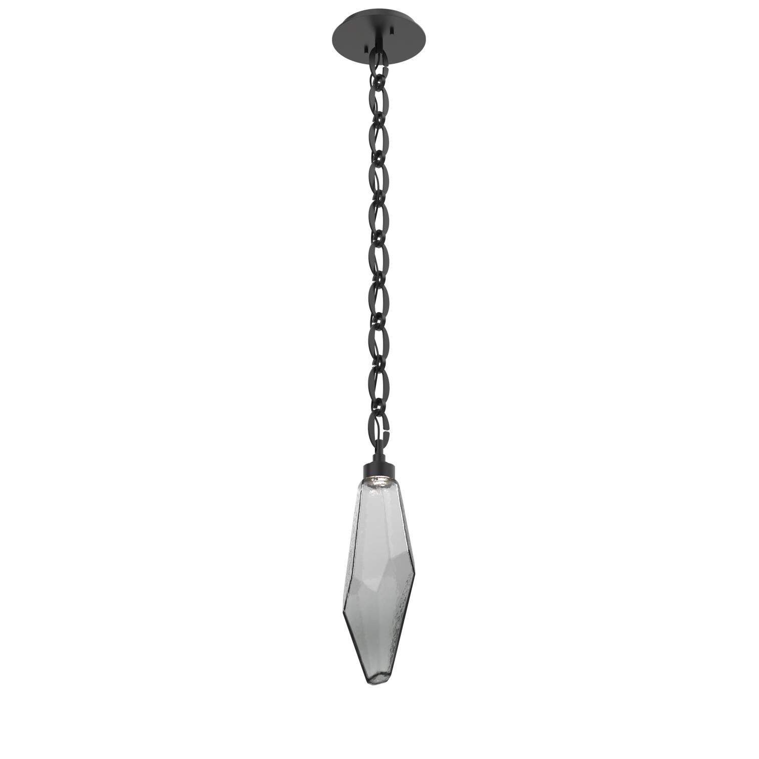 Levi Wilson Rock Crystal 6 Inch Mini Pendant by Hammerton Studio
