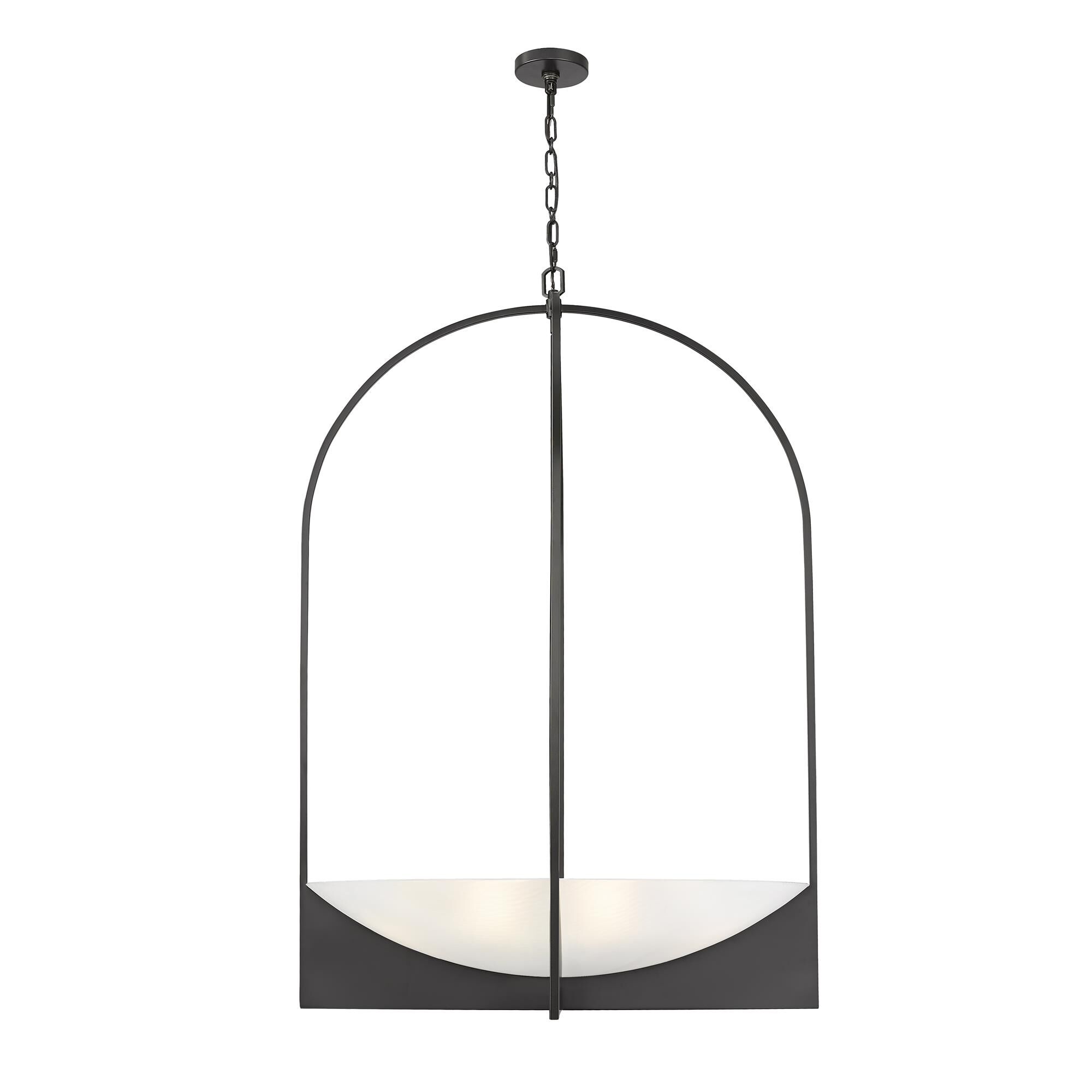 Shown in Matte Black finish and Sand Blast glass and Sand Blast shade