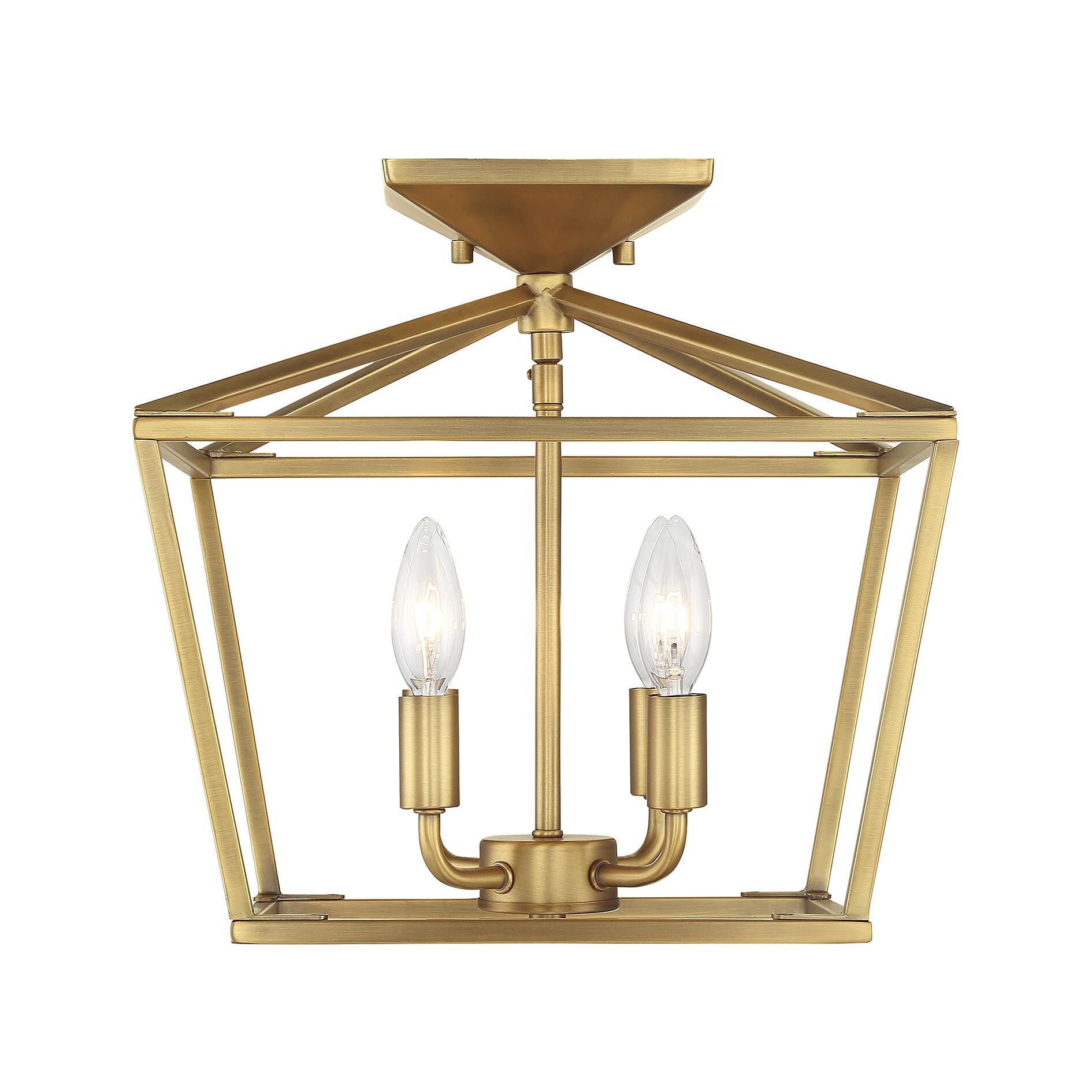 Townsend 13 Inch 4 Light Semi Flush Mount by Savoy House