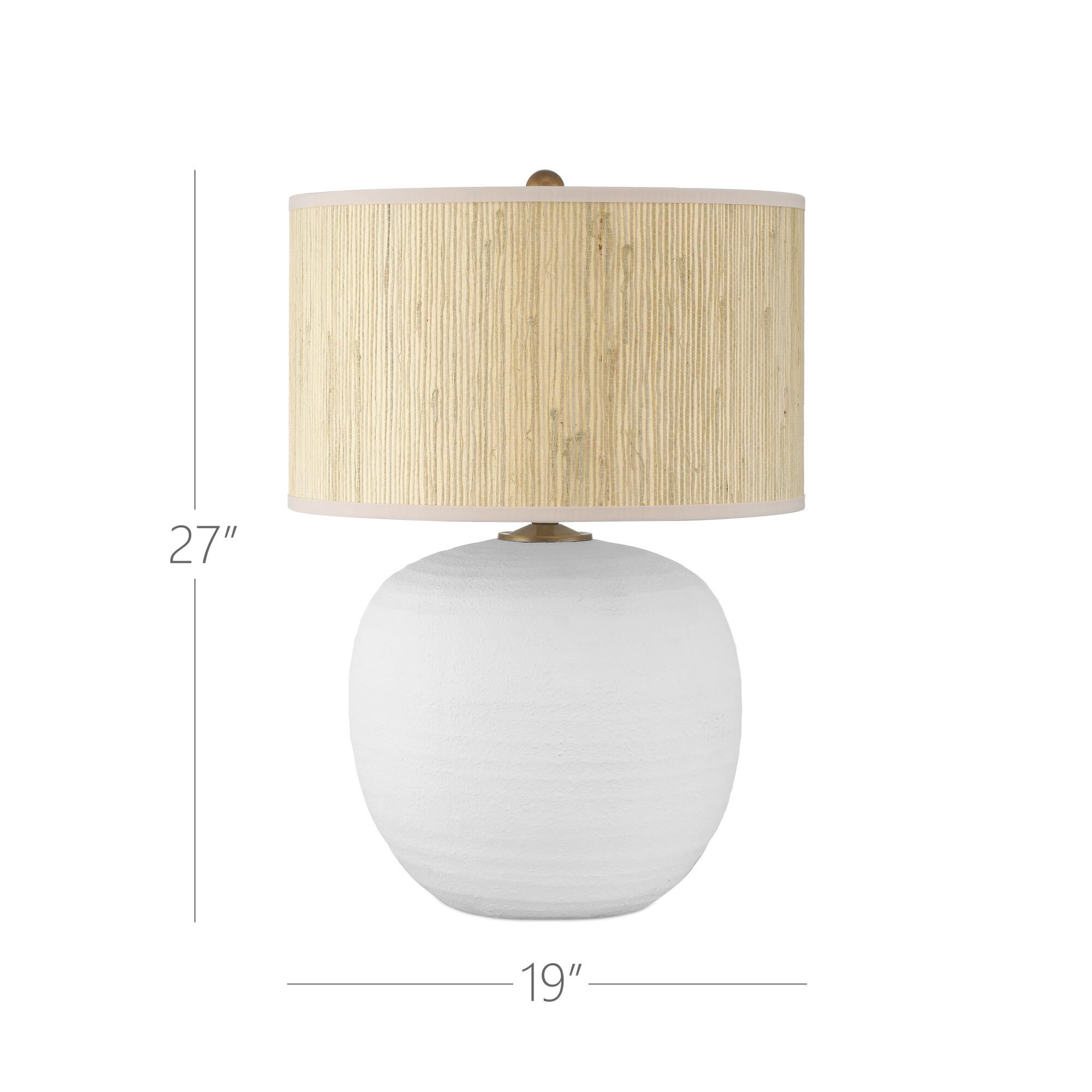 Zena 27 Inch Table Lamp by Currey and Company