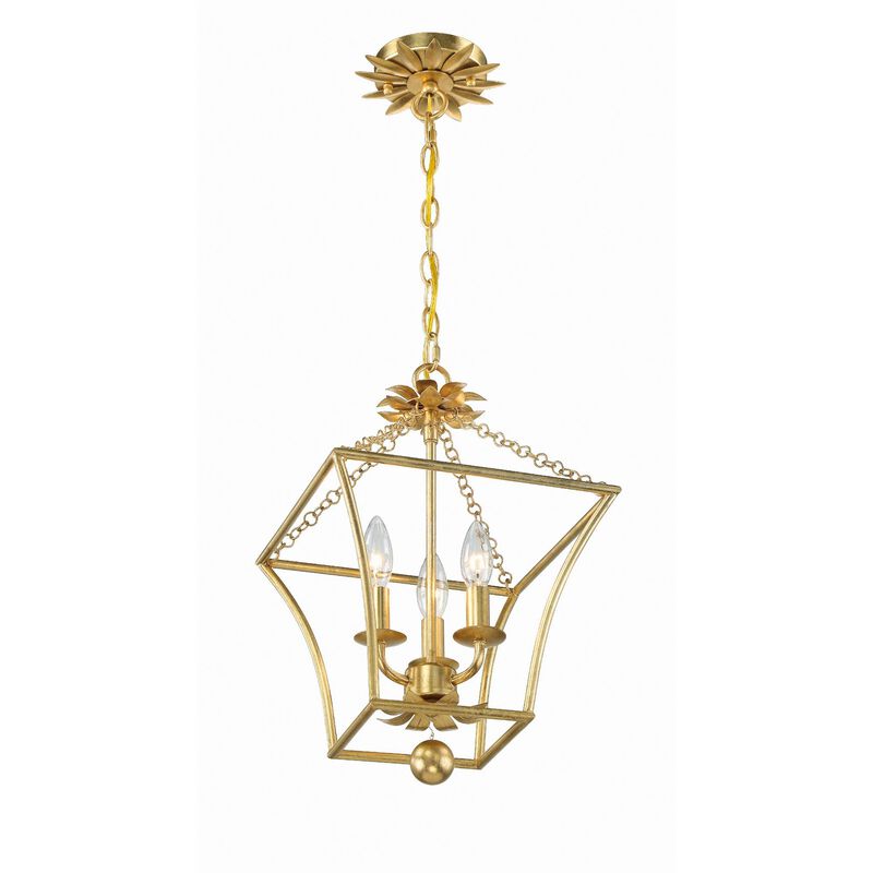 Broche 22 Inch Lantern Pendant by Crystorama