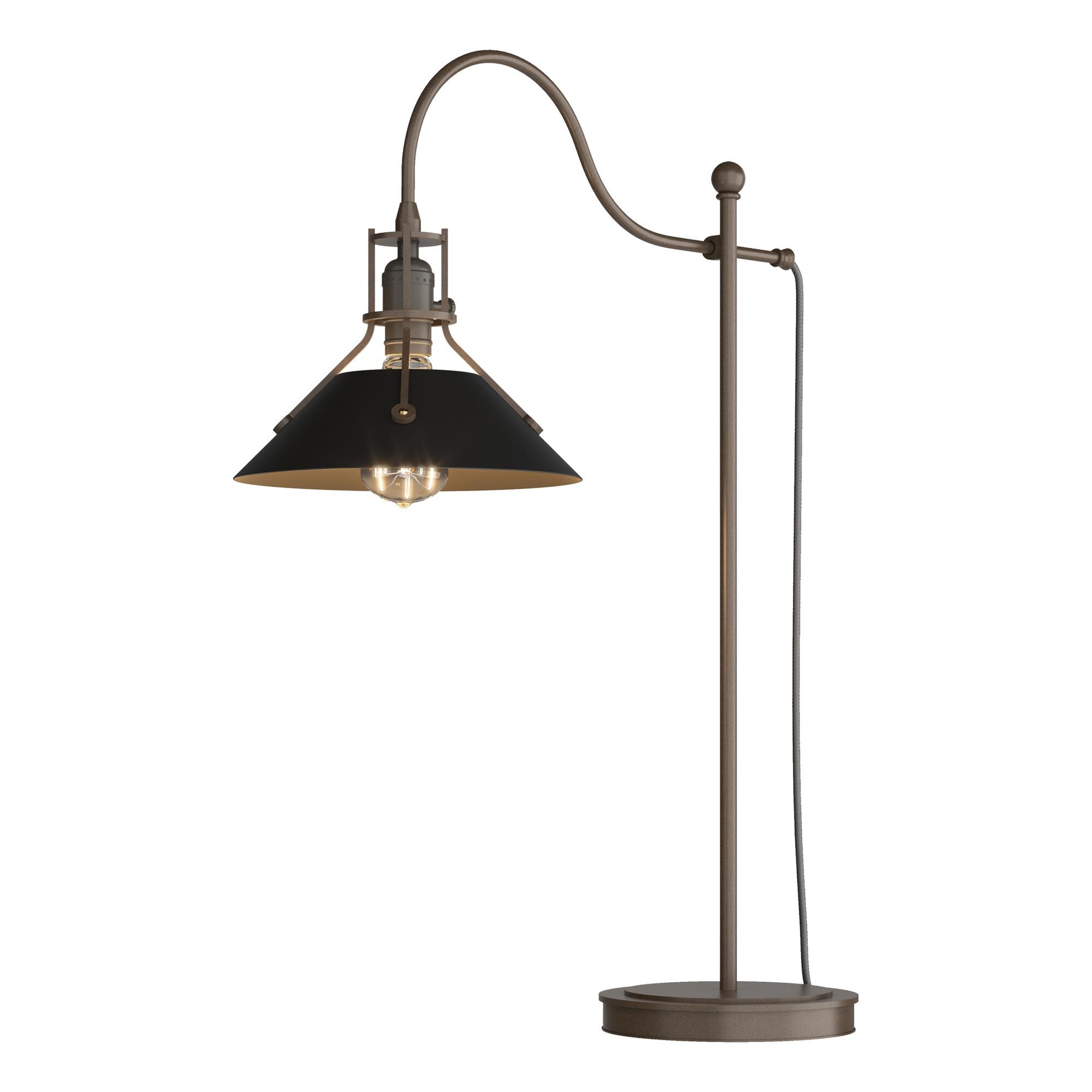 Shown in Bronze finish and Black accent