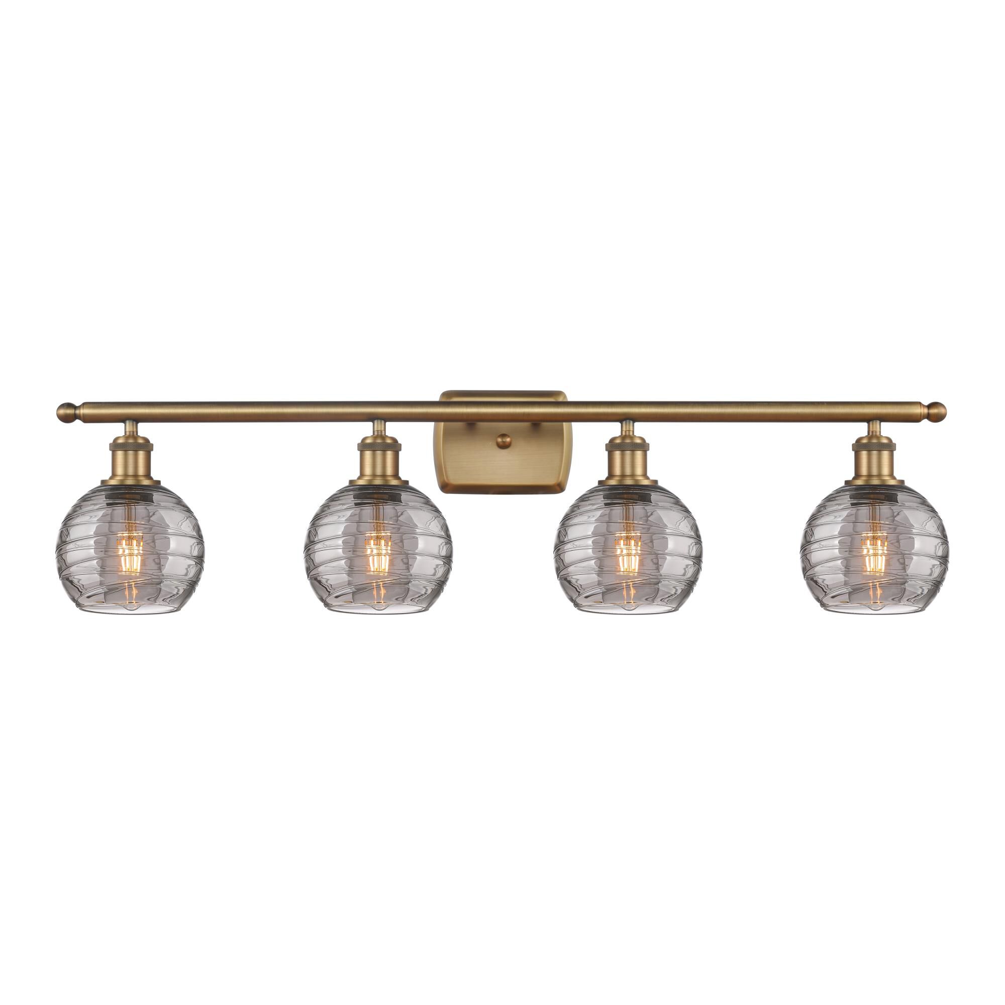 Bruno Marashlian Athens Deco Swirl 36 Inch Bath Vanity Light by Innovations Lighting