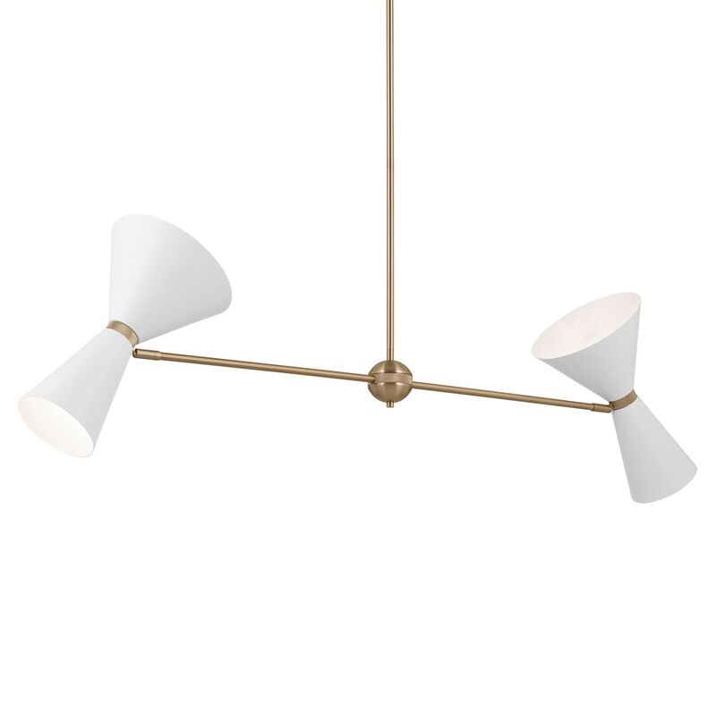 Phix Medium Linear Chandelier by Kichler