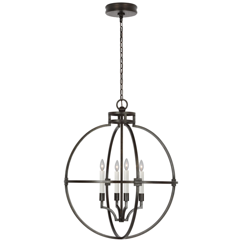 Chapman & Myers Lexie Large Lantern Pendant by Visual Comfort Signature