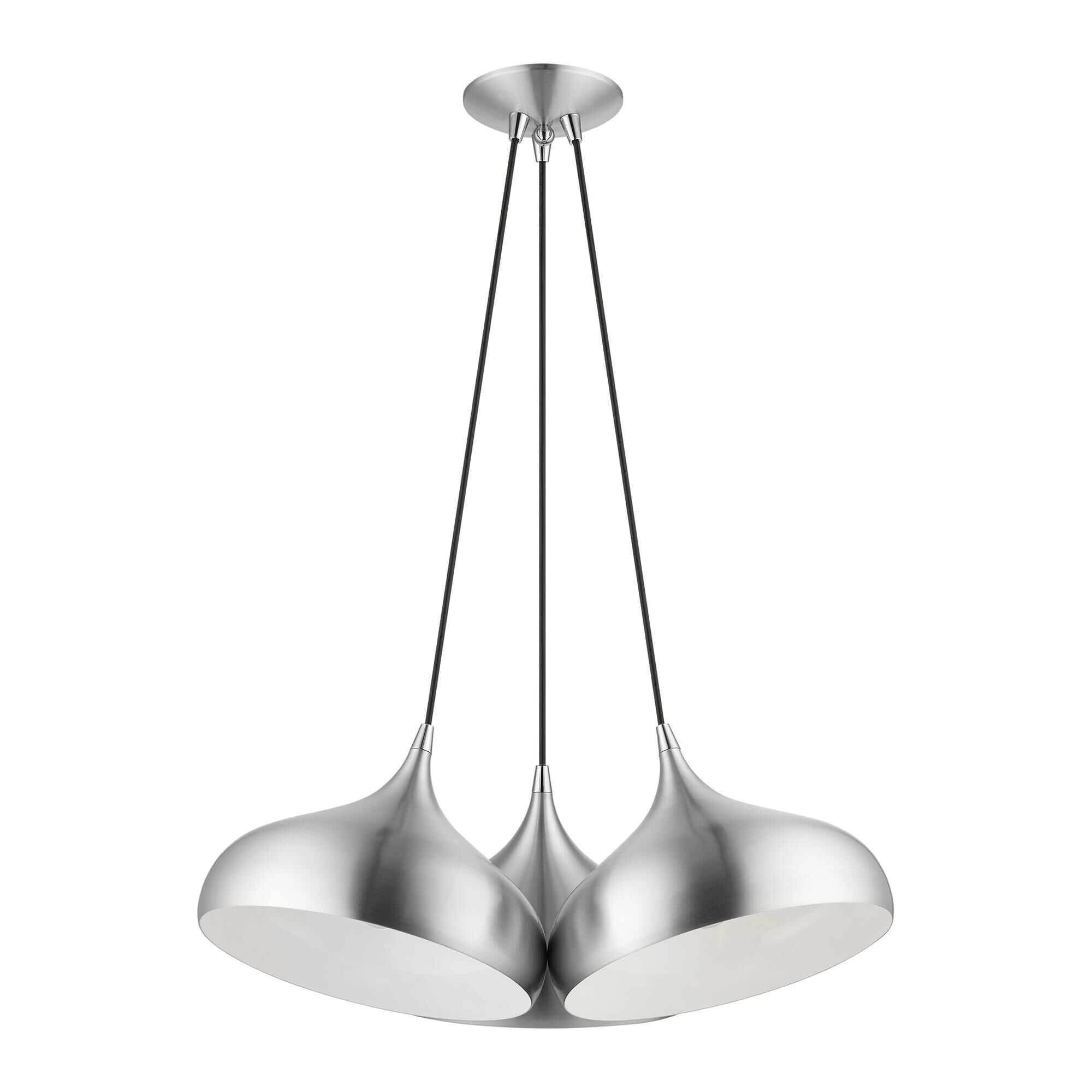 Amador 3 Light Multi Light Pendant by Livex Lighting