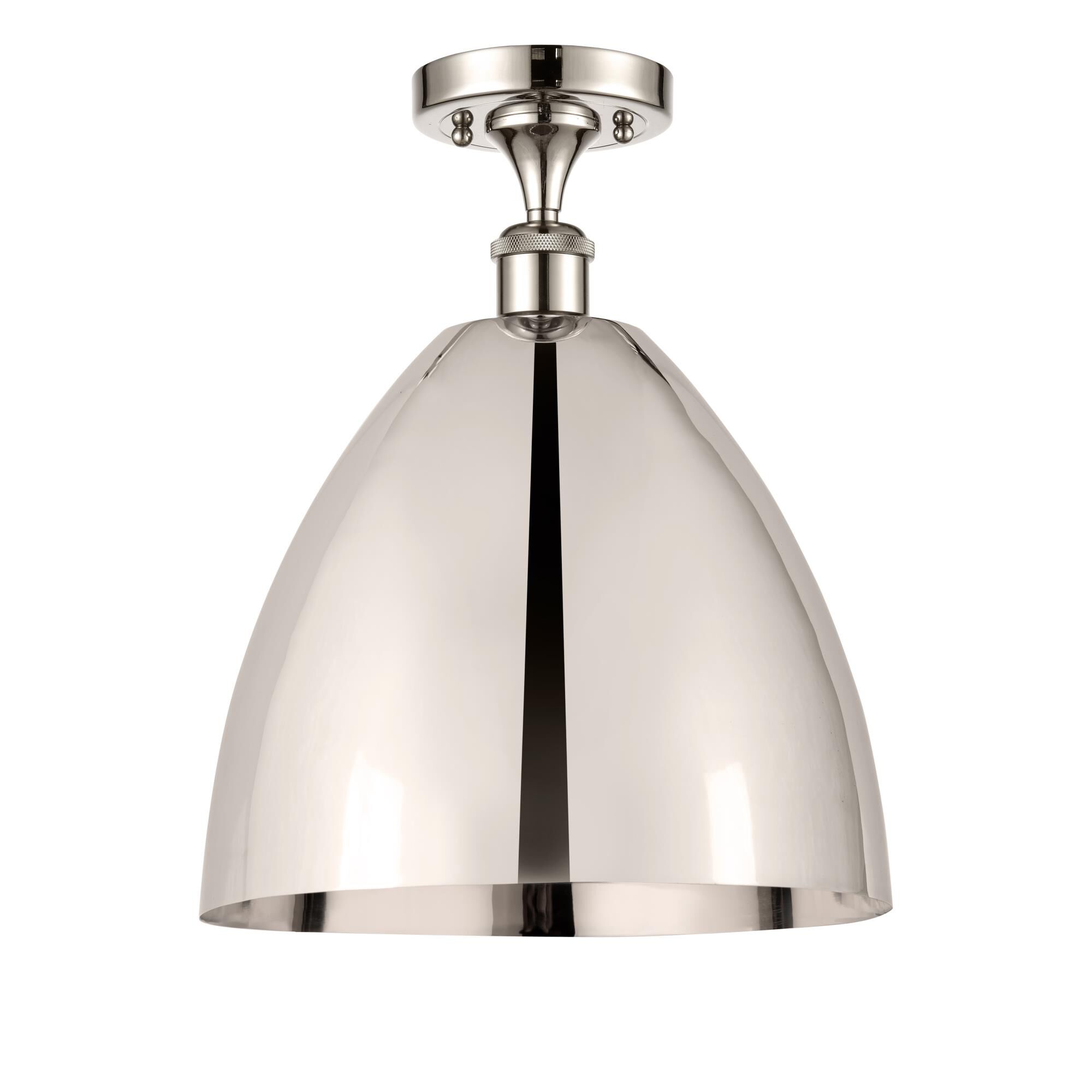 Bruno Marashlian Ballston Dome 12 Inch 1 Light Semi Flush Mount by Innovations Lighting