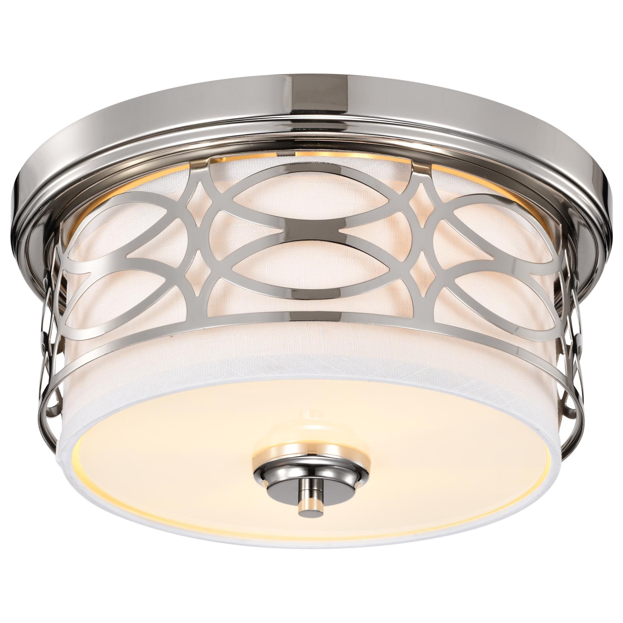 Harlow 13 Inch 2 Light Flush Mount,