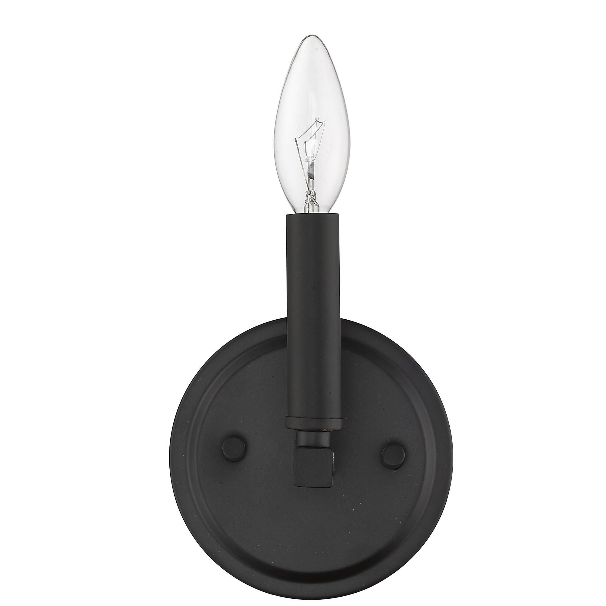 Shown in Matte Black finish and -- glass and -- shade