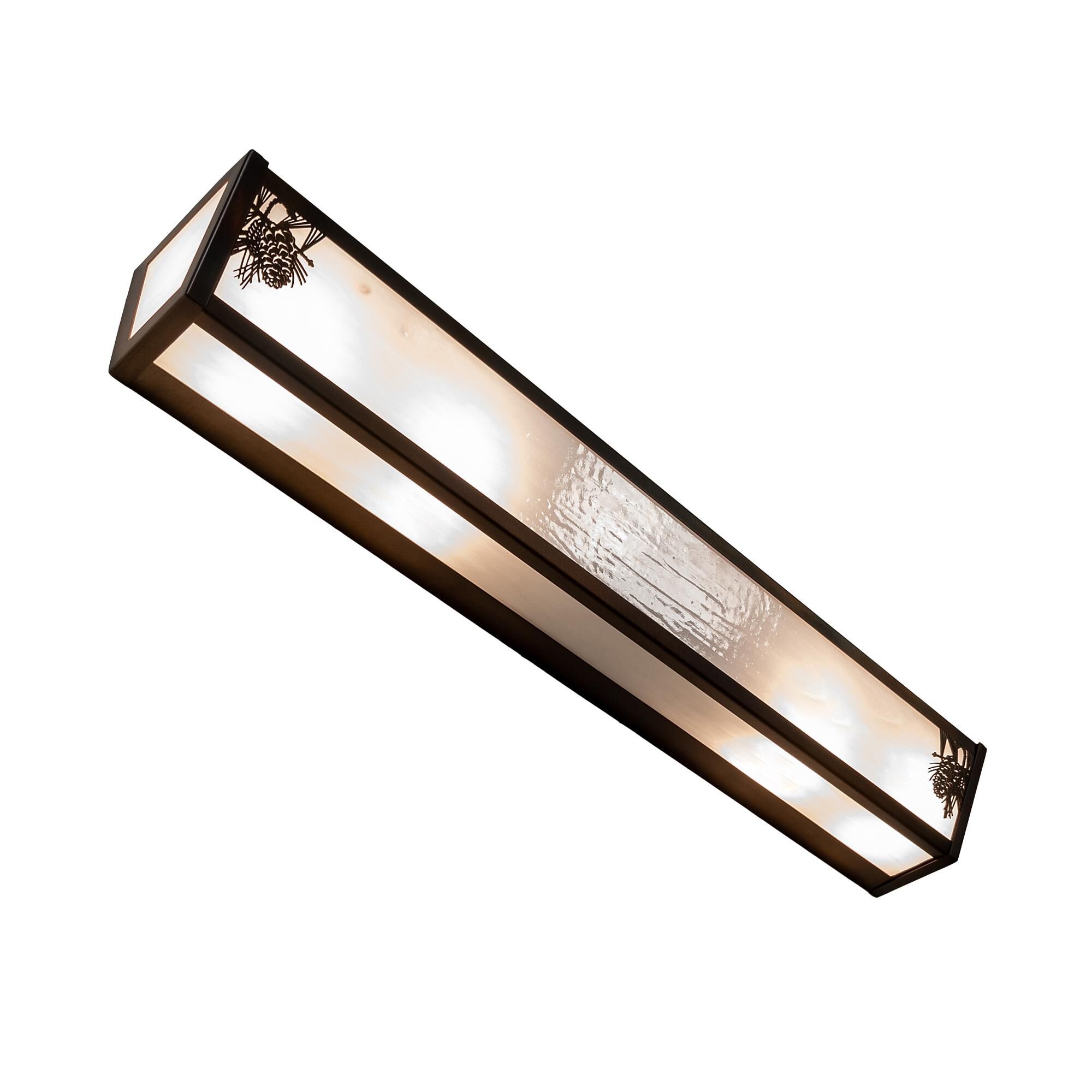 Pinecone 36 Inch 4 Light Bath Vanity Light by Meyda Lighting