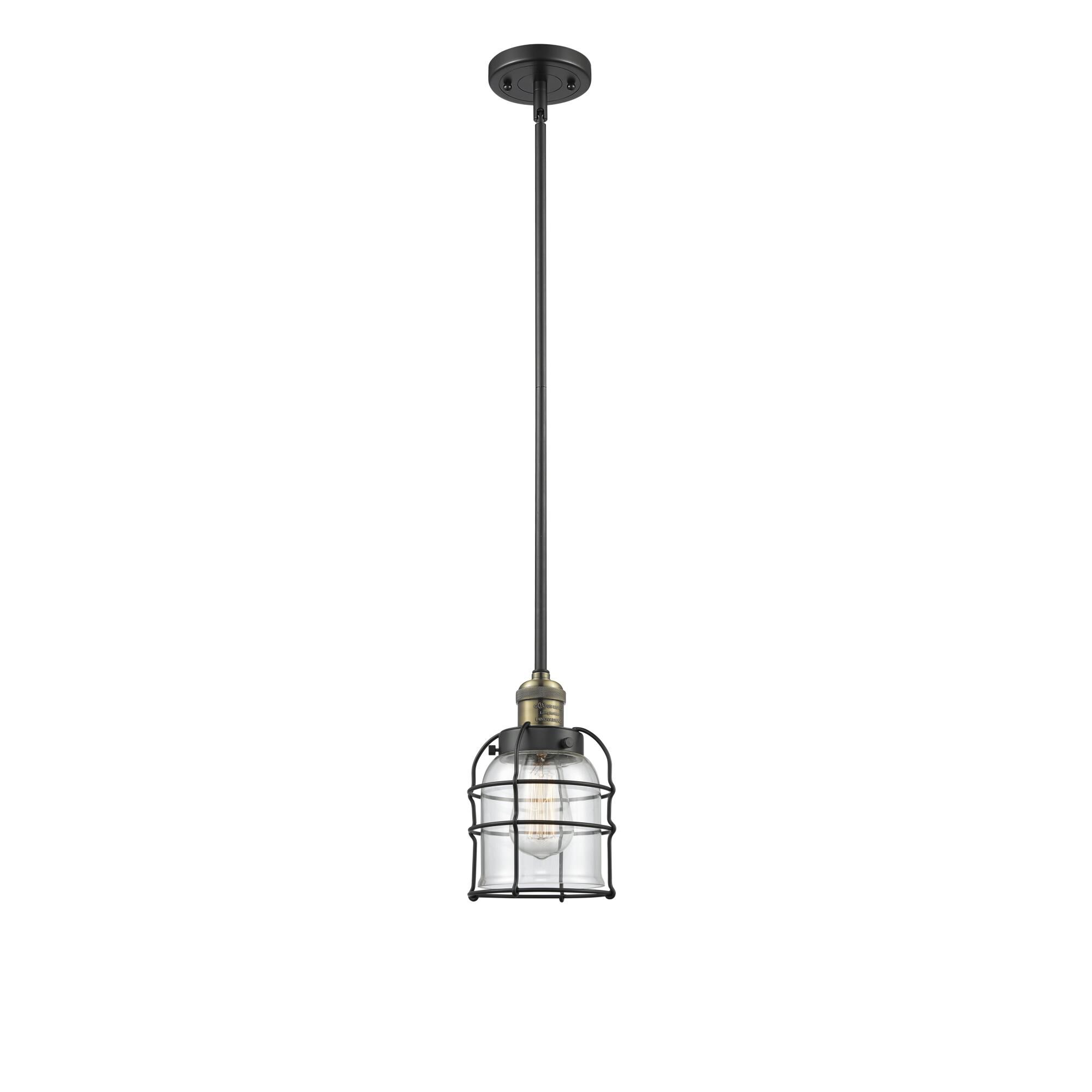 Innovations Lighting Bruno Marashlian Small Bell Cage 6 Inch Mini Pendant