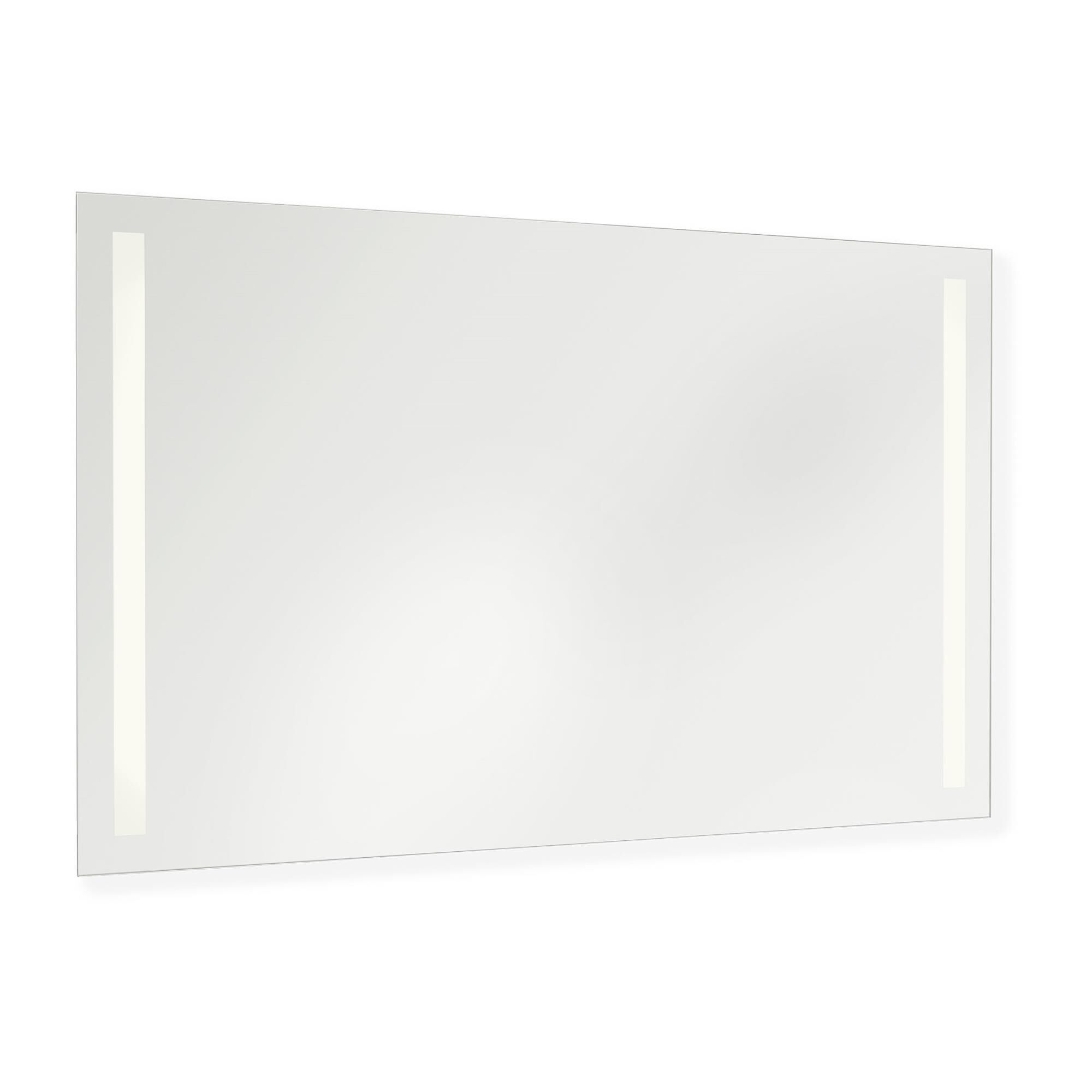 Shown in Might Bright White finish and Mirror Glass shade