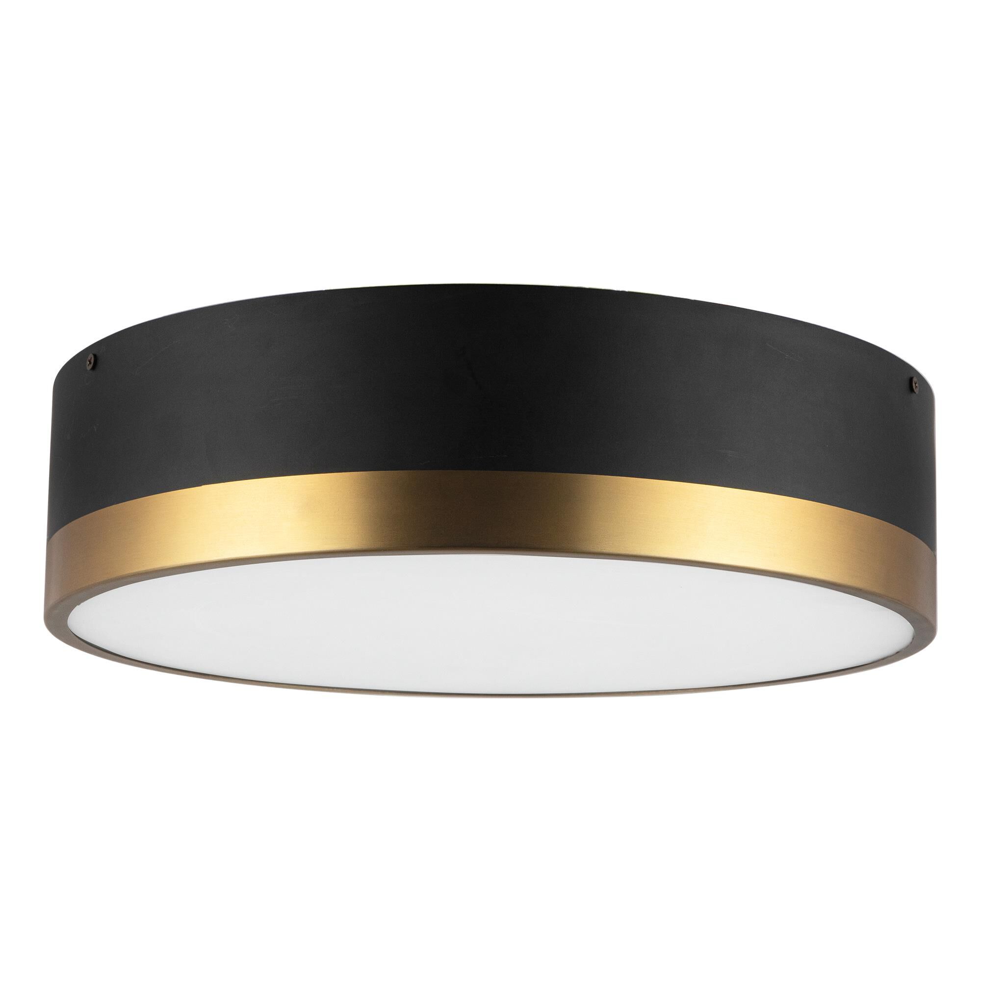 Brisbane 16 Inch 3 Light Flush Mount,