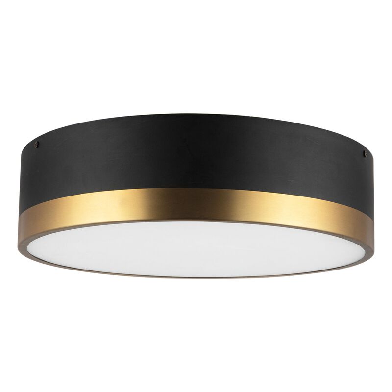 Brisbane 16 Inch 3 Light Flush Mount by Alora Mood