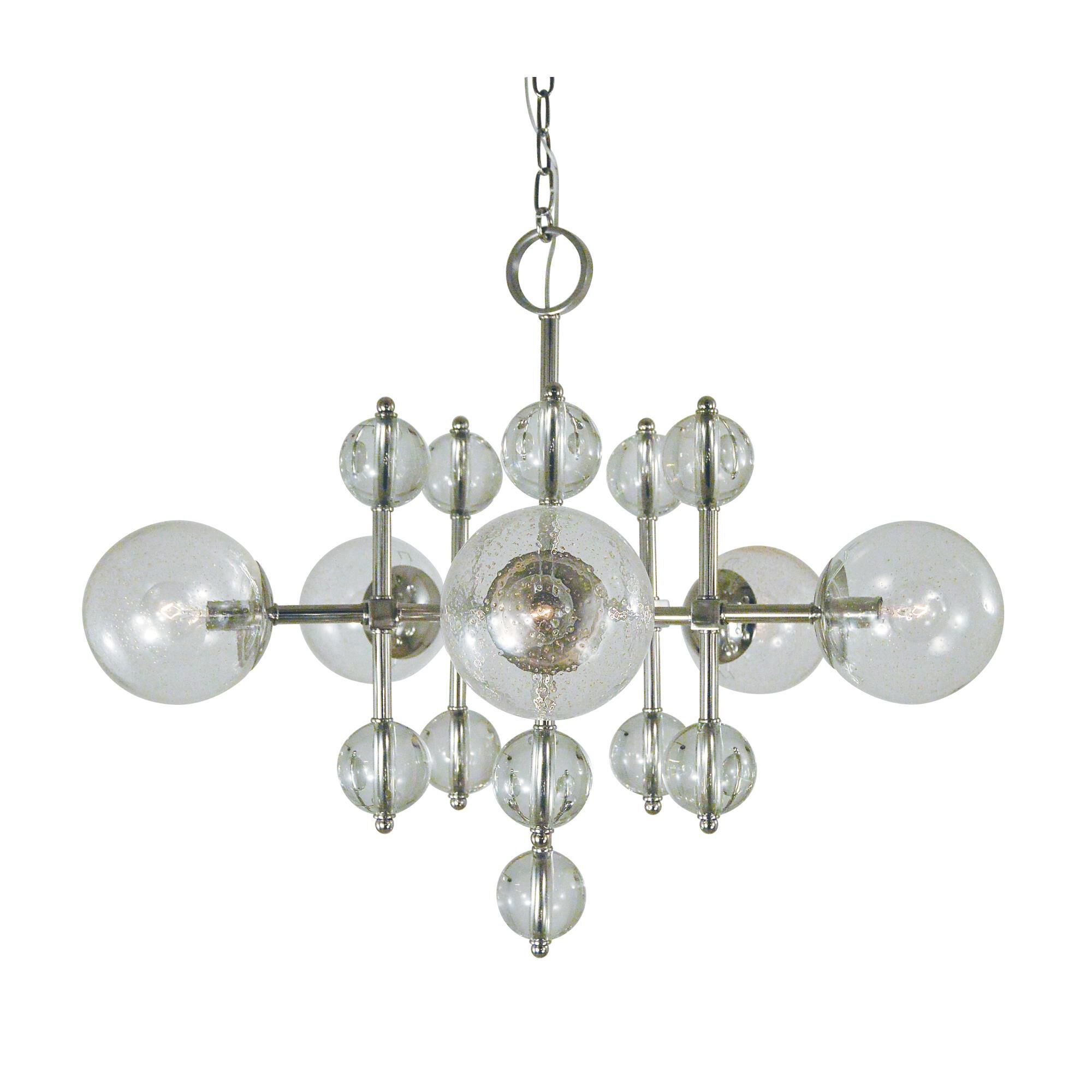Solaris 28 Inch 5 Light Chandelier by Framburg