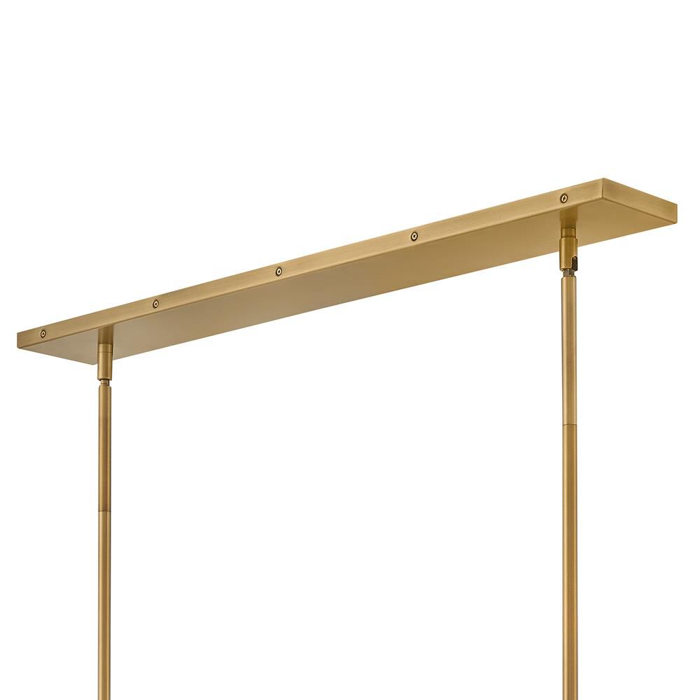 Shown in Heritage Brass finish and Optic Crystal glass