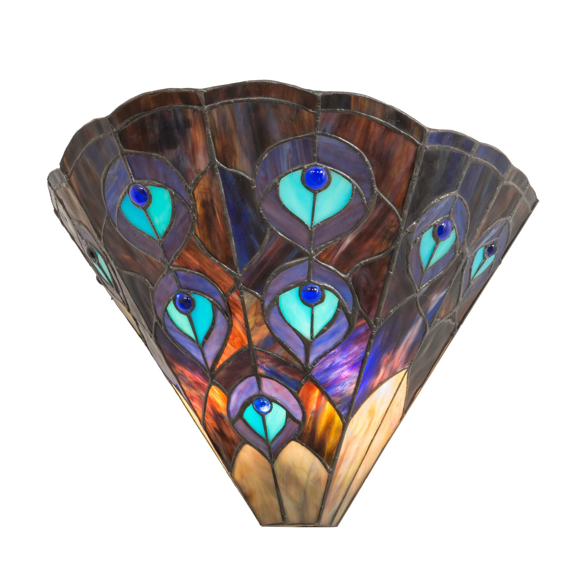 Peacock 14 Inch Wall Sconce by Meyda Lighting