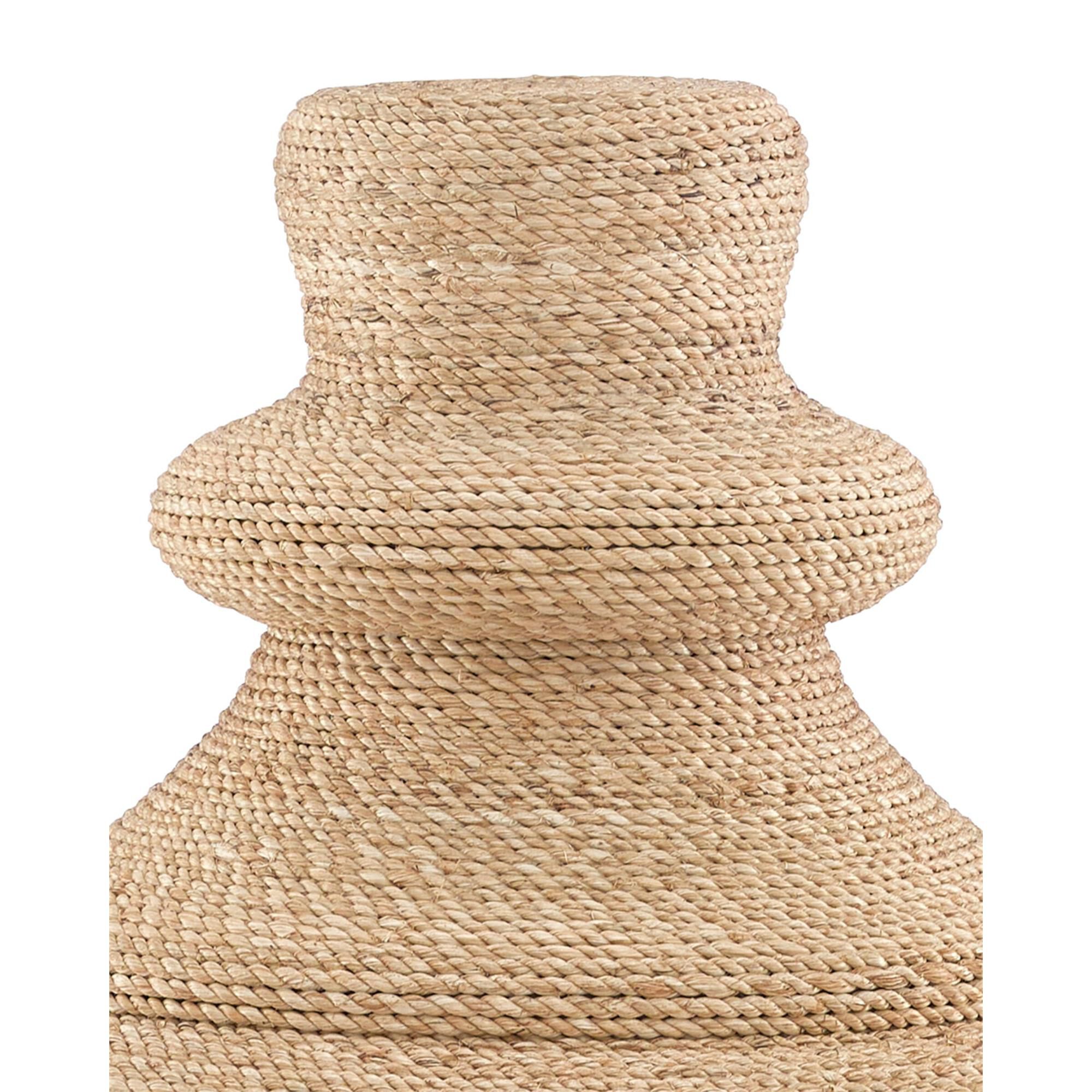 Jaru Rope Vessel Vase-Urn,