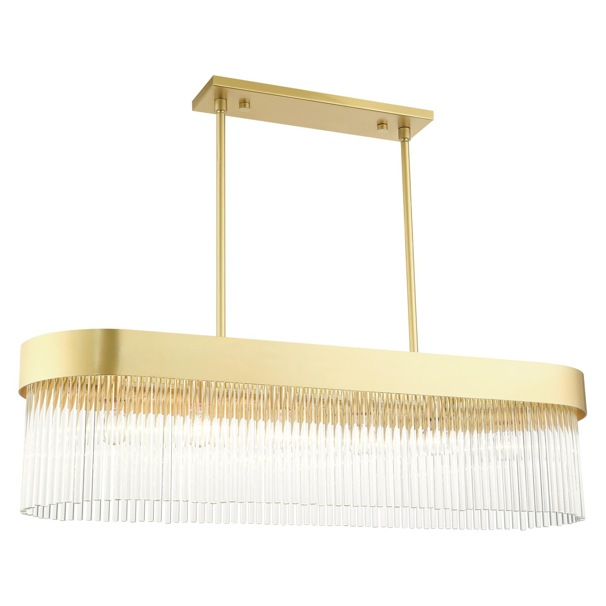 Norwich 42 Inch 6 Light Linear Suspension Light by Livex Lighting