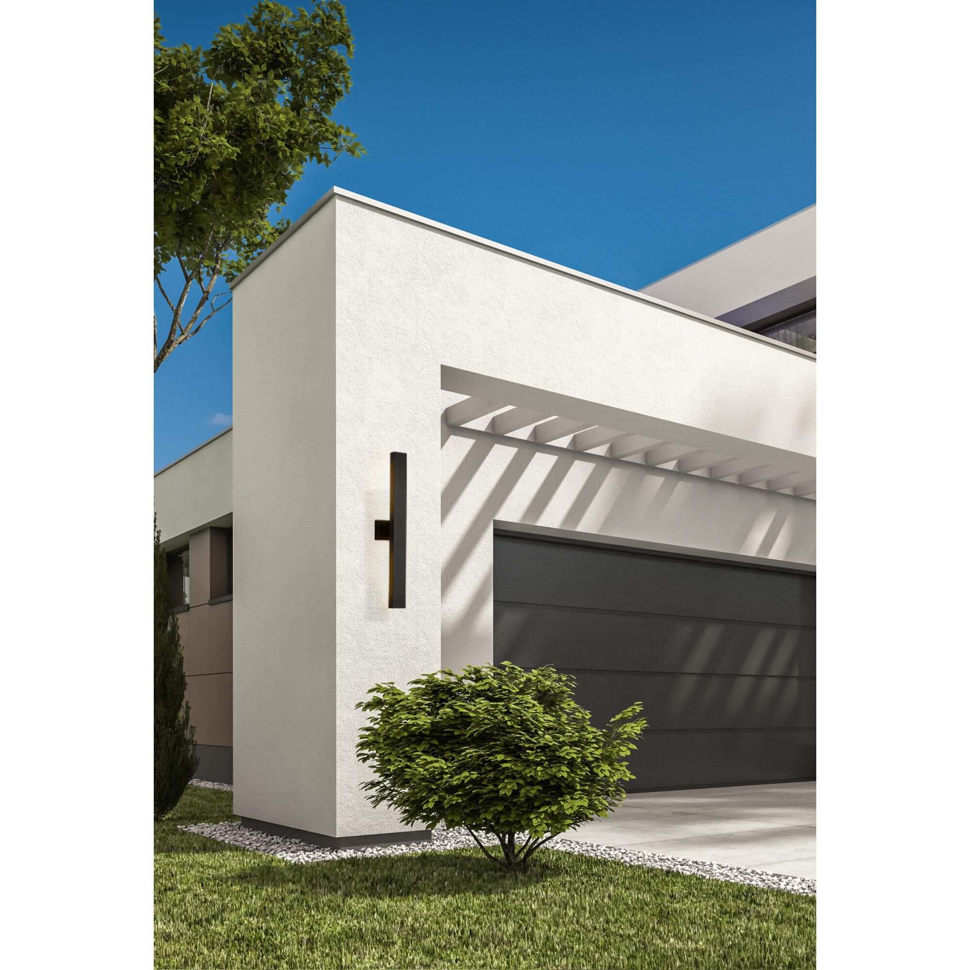 Edge 33 Inch Tall 2 Light LED Outdoor Wall Light by Z-Lite