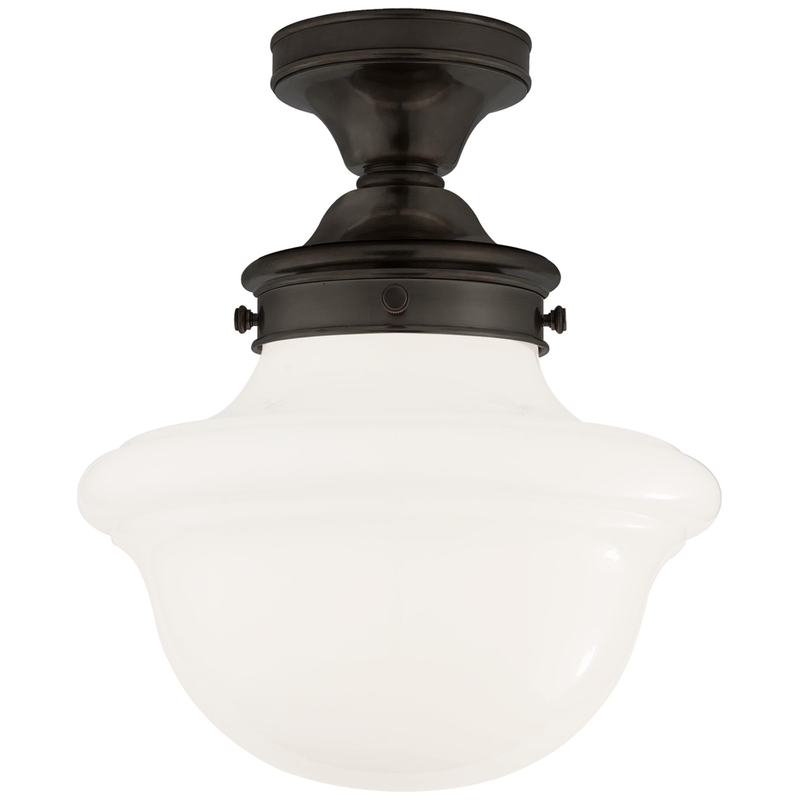 Chapman & Myers Edmond 14 Inch 1 Light Flush Mount by Visual Comfort Signature Collection