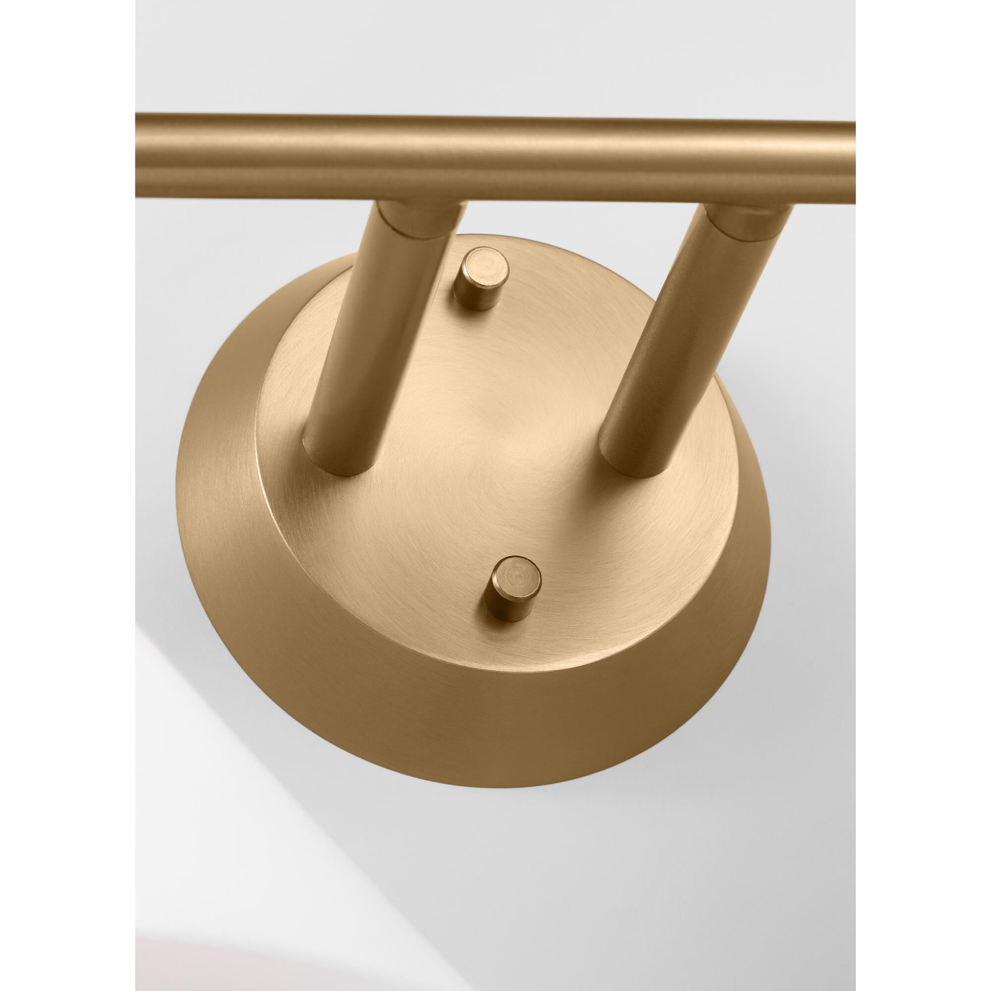 Shown in Satin Brass finish and Etched White Glass s shade