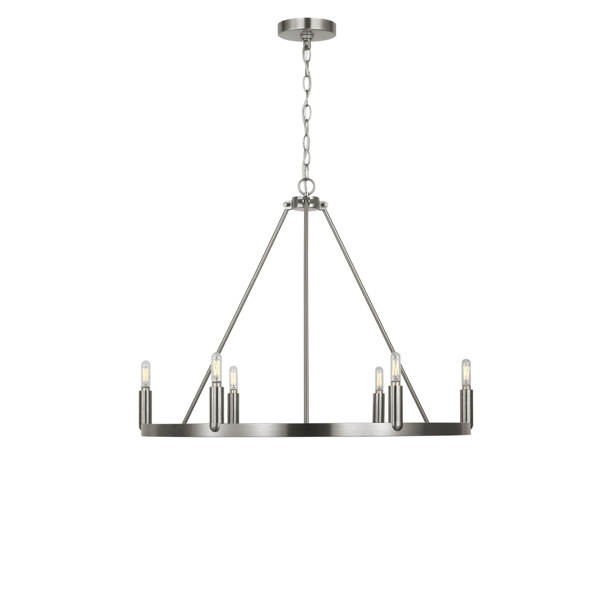 Shown in Brushed Nickel finish