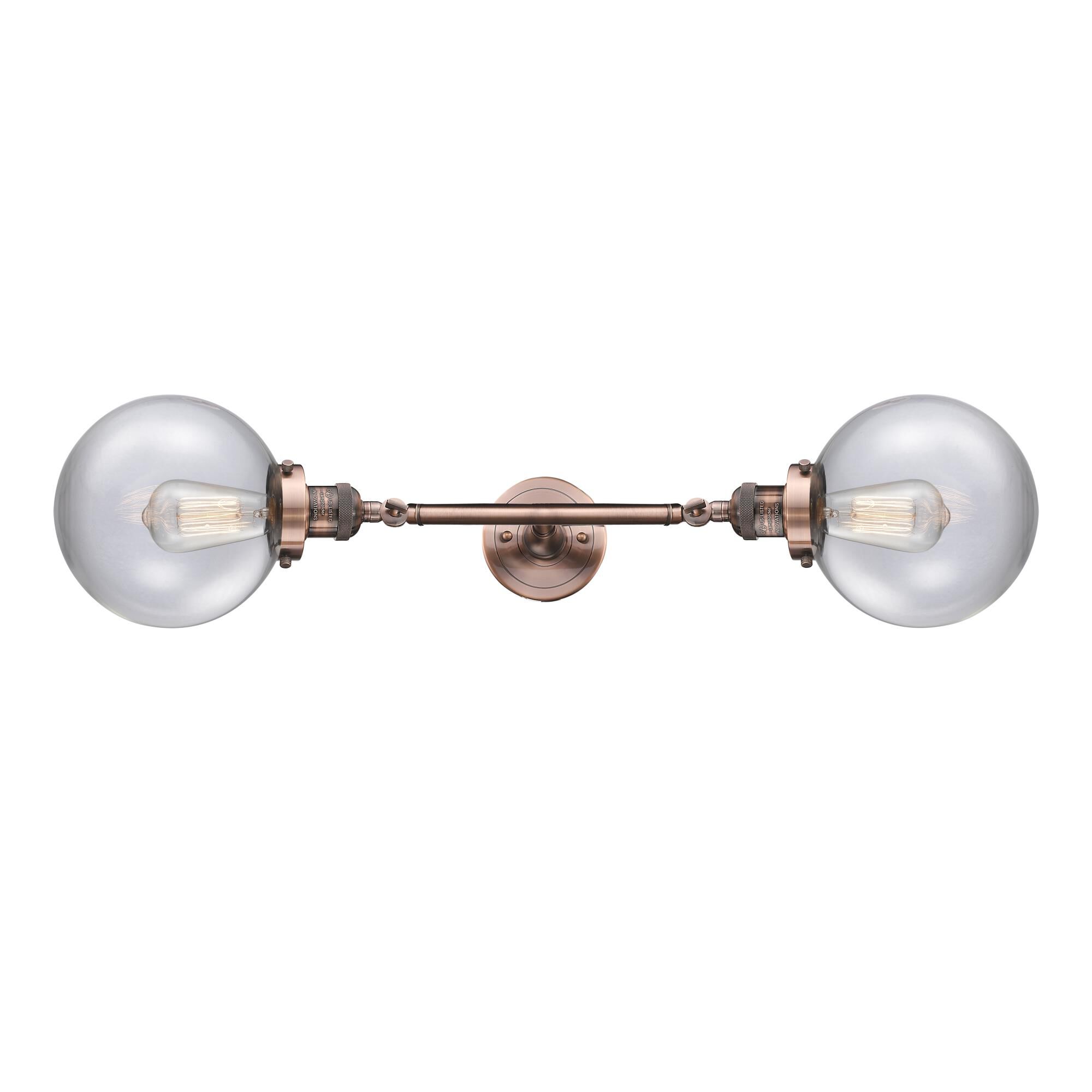 Bruno Marashlian Beacon 25 Inch 2 Light LED Bath Vanity Light by Innovations Lighting