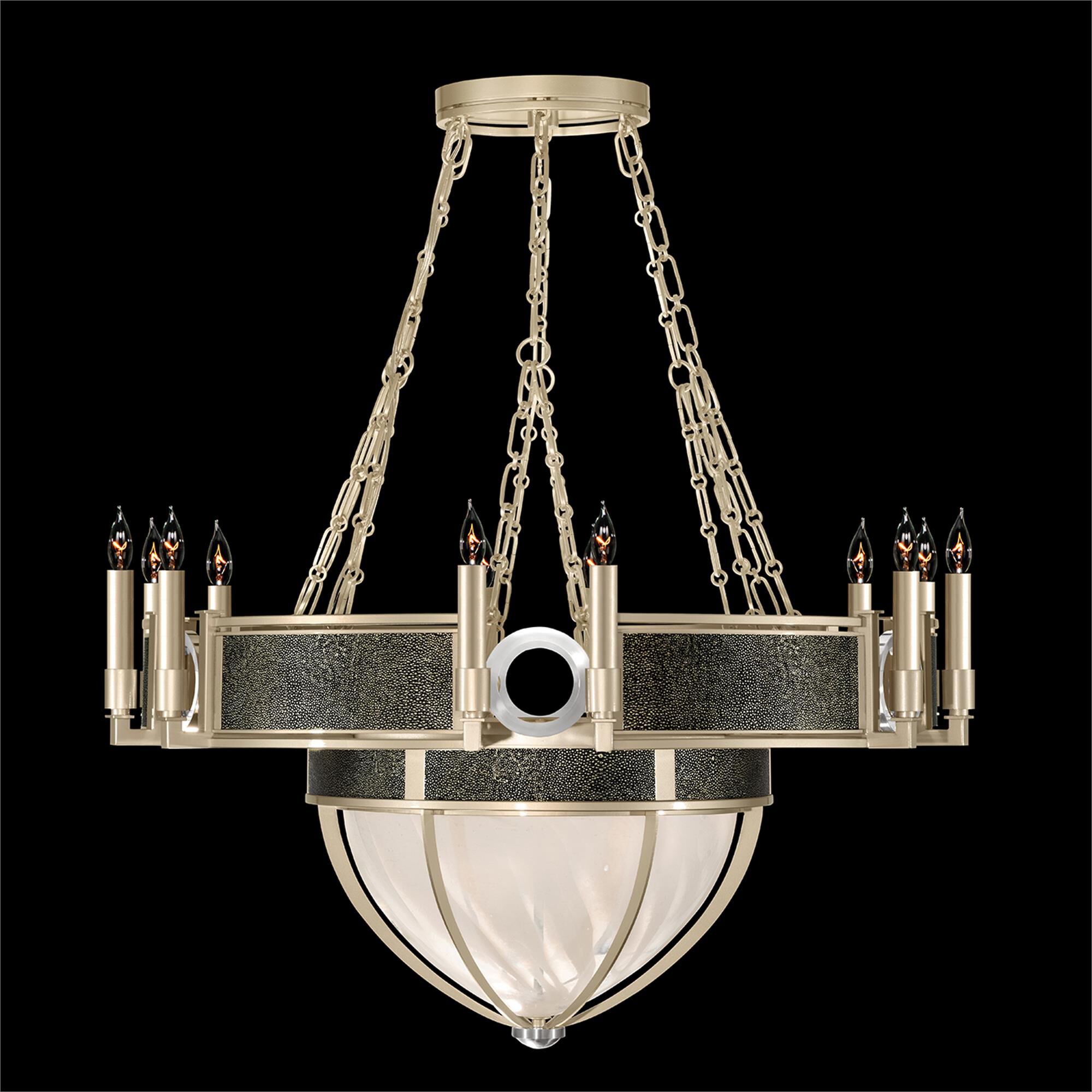 Shown in Champagne and Nickel  finish and Black Knight accent