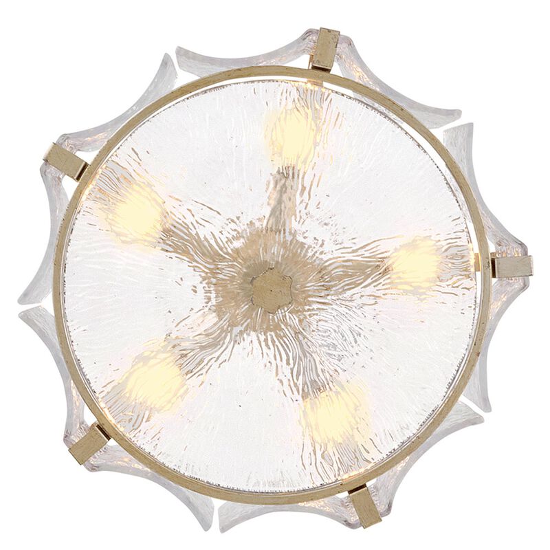 Florian 20 Inch 5 Light Semi Flush Mount by Fredrick Ramond