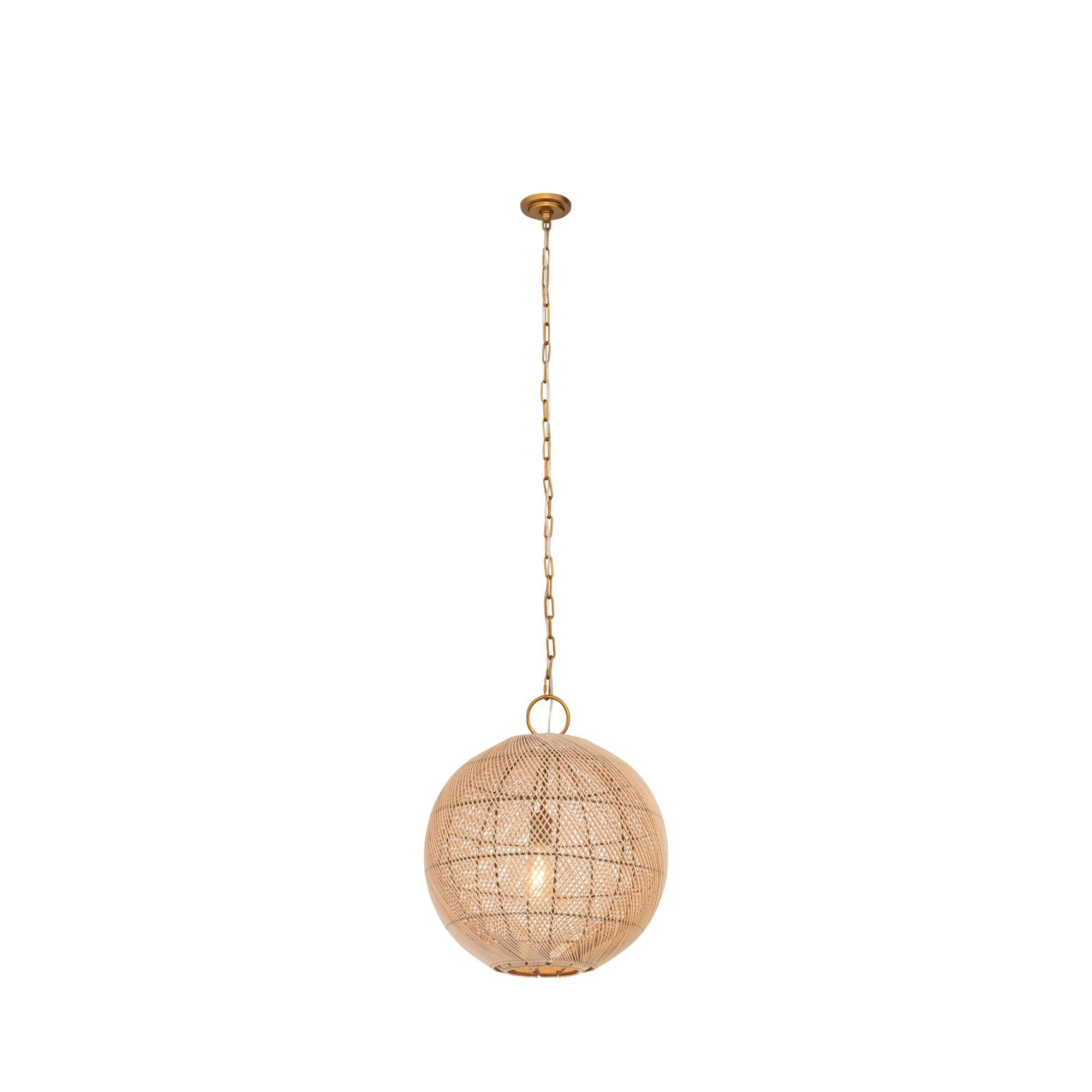 Bruno Marashlian Reed 18 Inch Large Pendant by Innovations Lighting