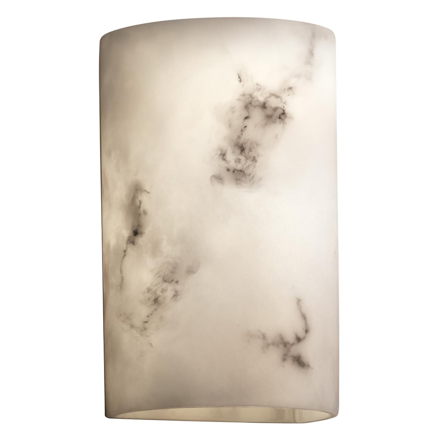 Shown with Faux Alabaster Resin glass