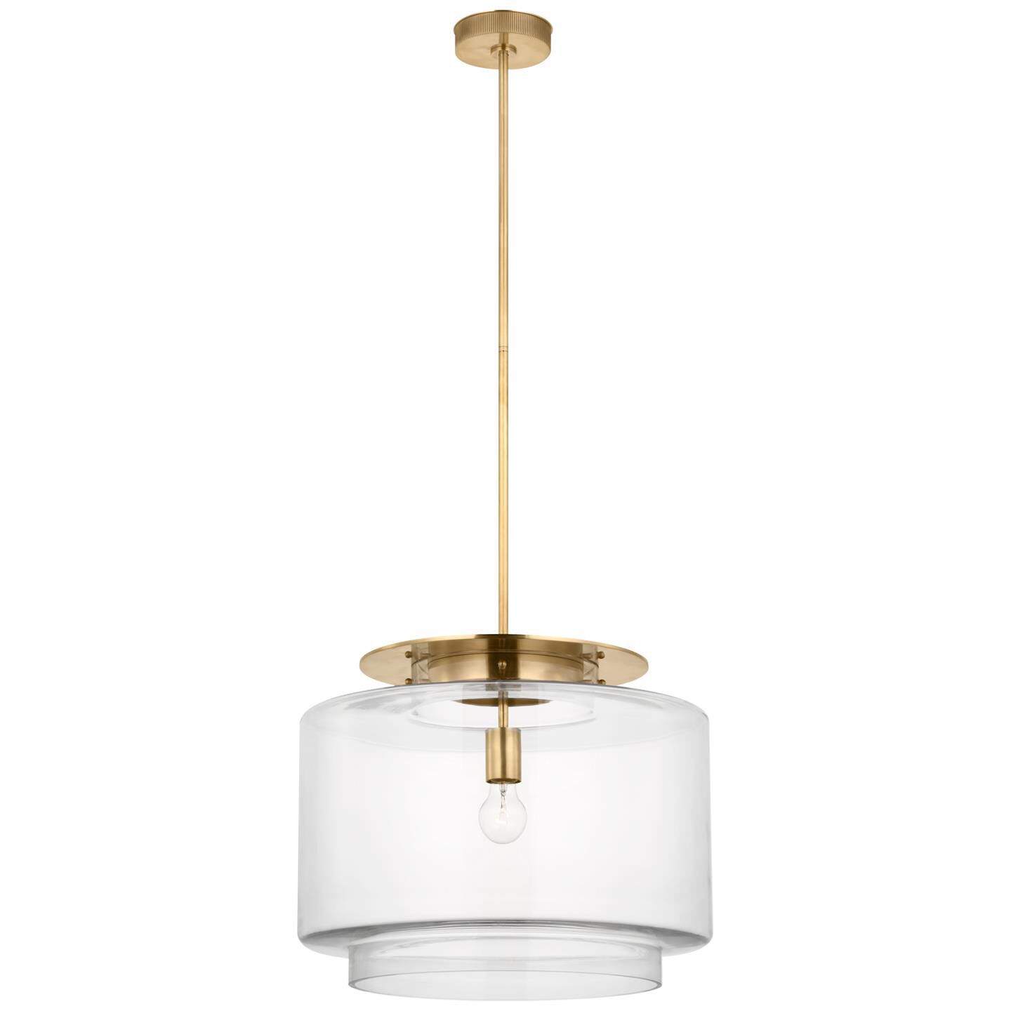 Shown in Antique-Burnished Brass finish